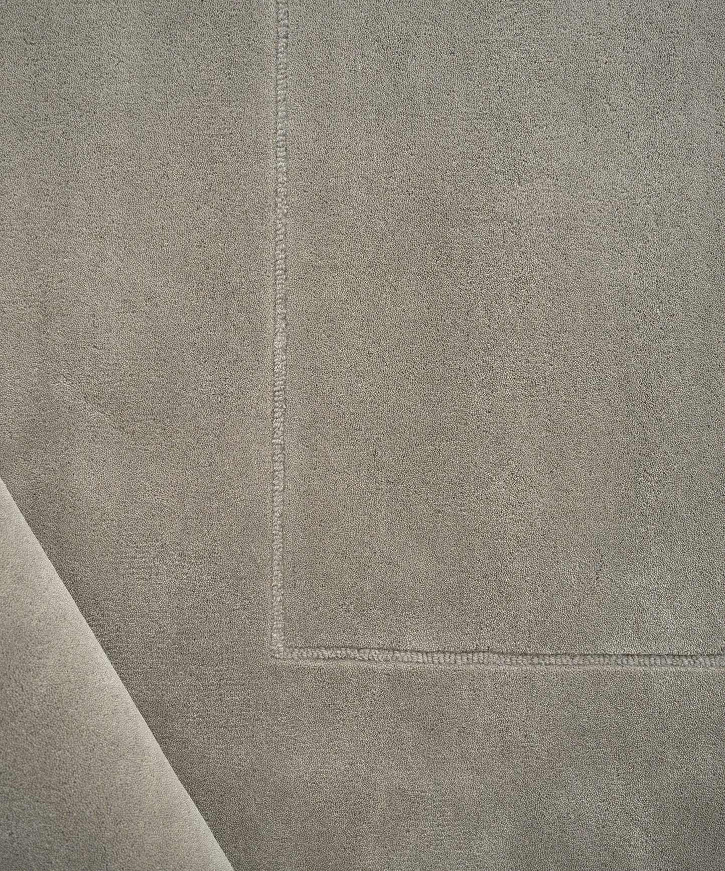 Lineal Poem Rug in Grey