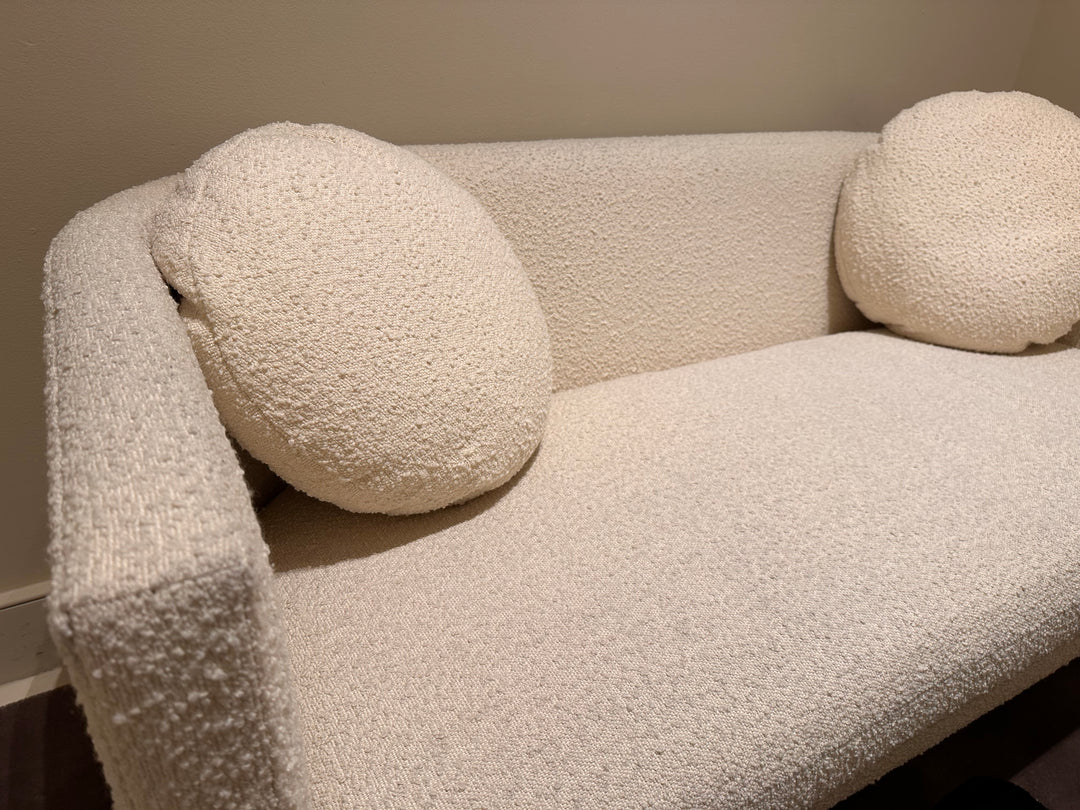Arc Sofa - 60" - Ivory Boucle - Sample