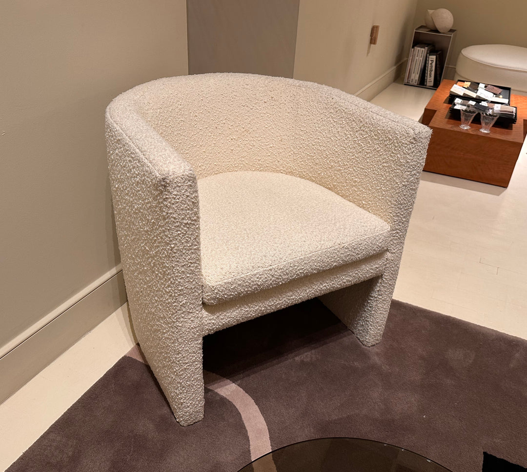 Arc Armchair - Ivory Boucle - Sample
