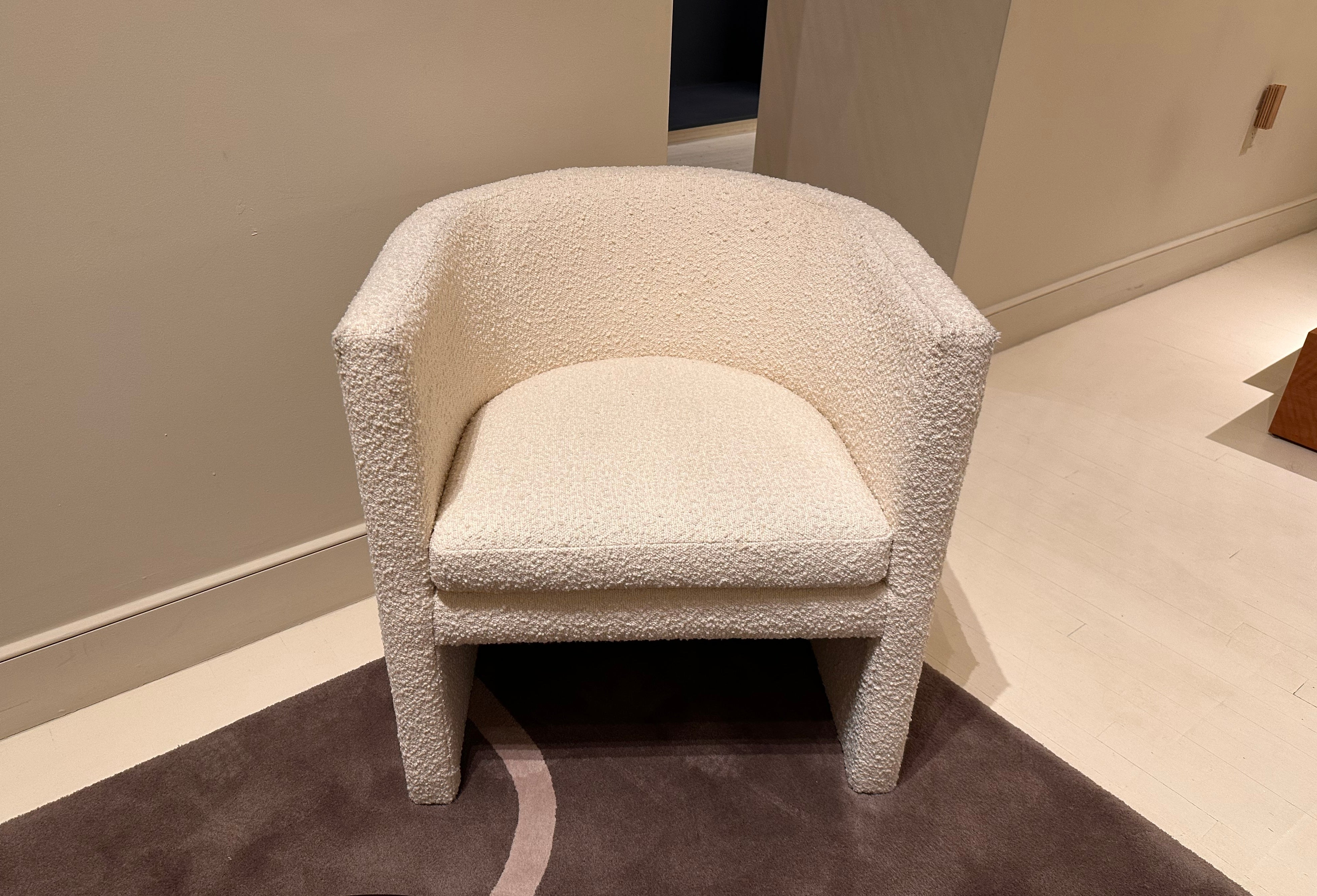 Arc Armchair - Ivory Boucle - Sample