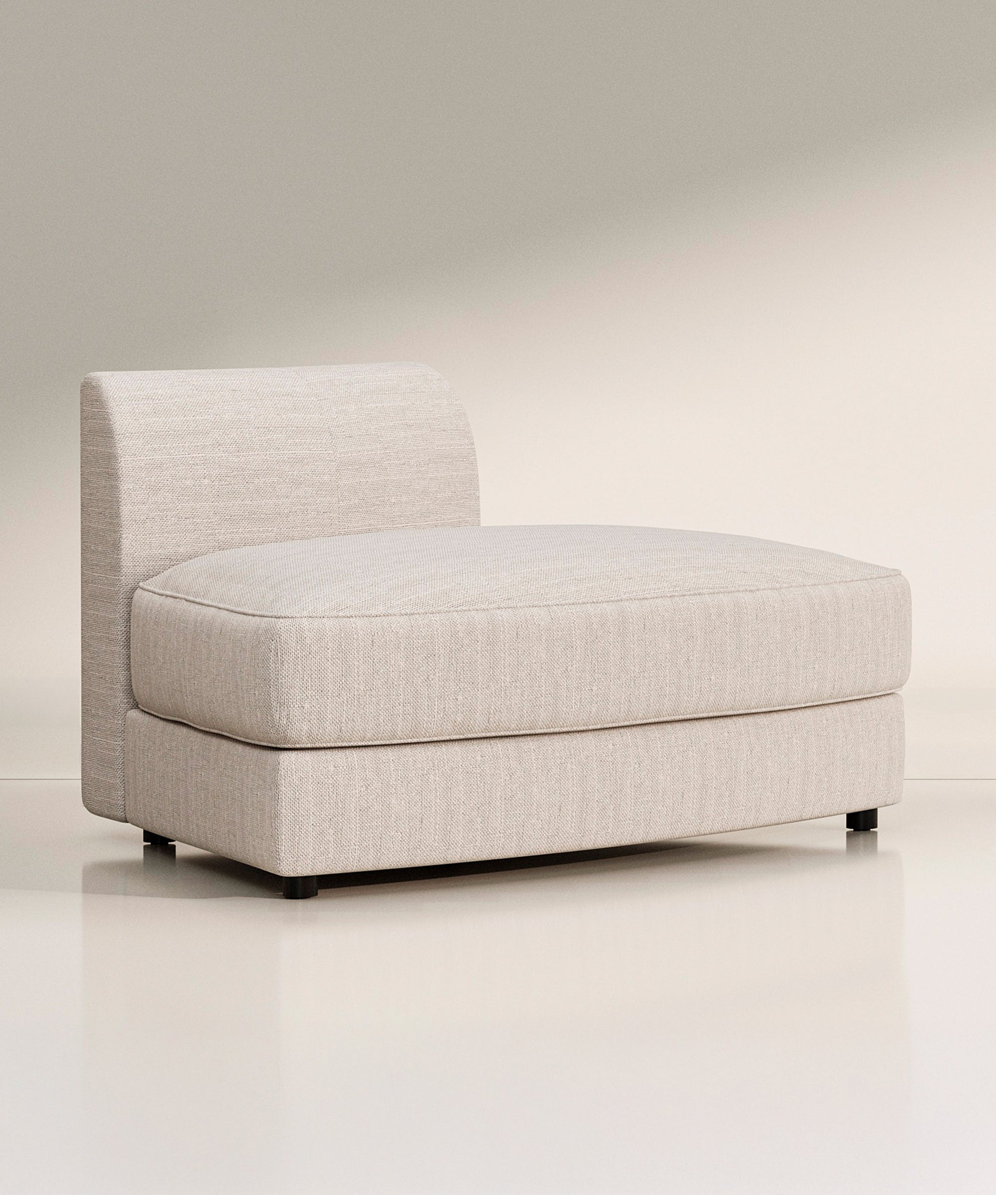 Maura Modular Convex Wedge Chair