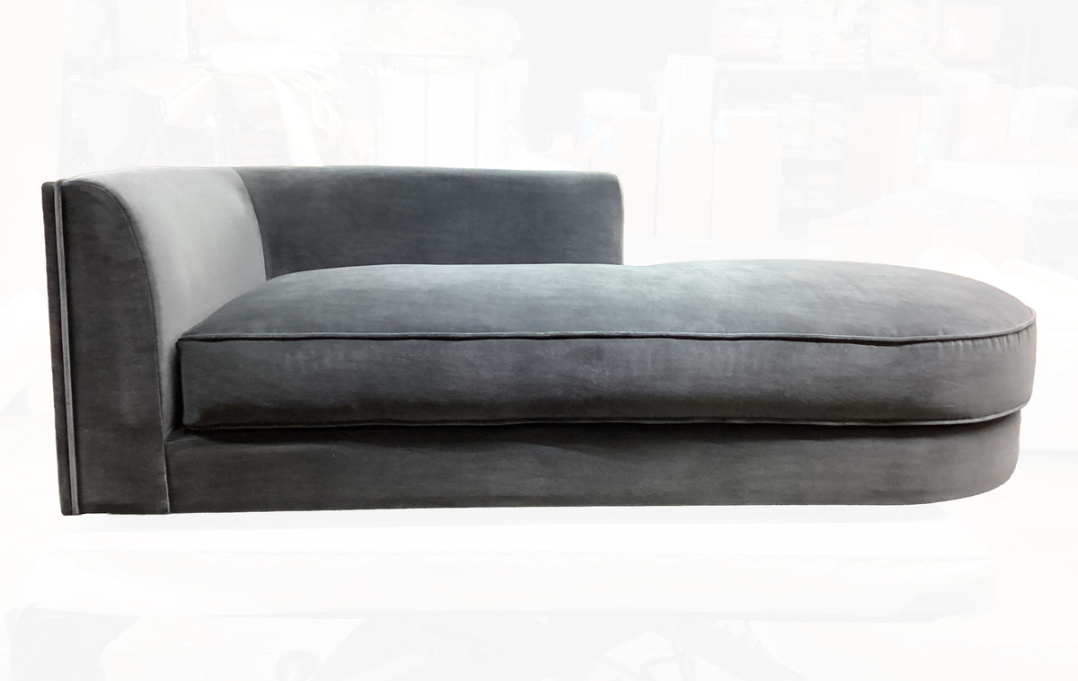 Maura Chaise - Dark Grey - Right Facing - Sample