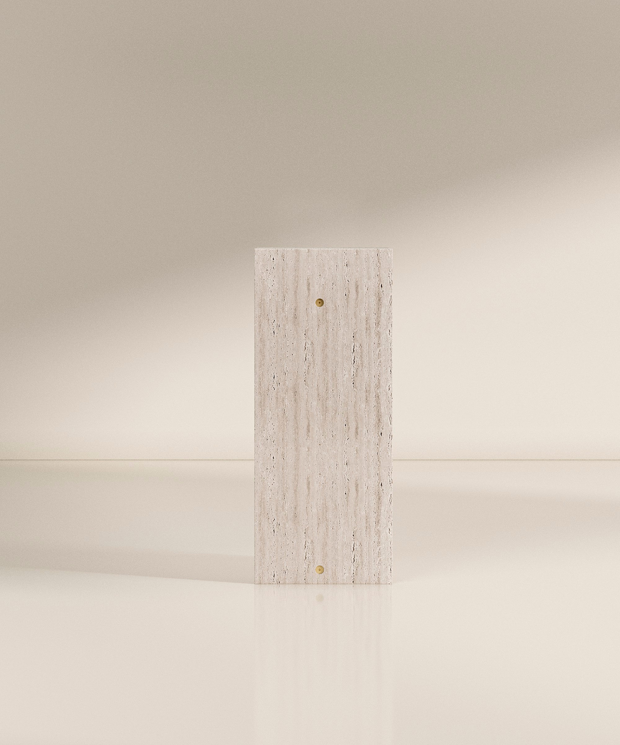 Segment Pedestal Table