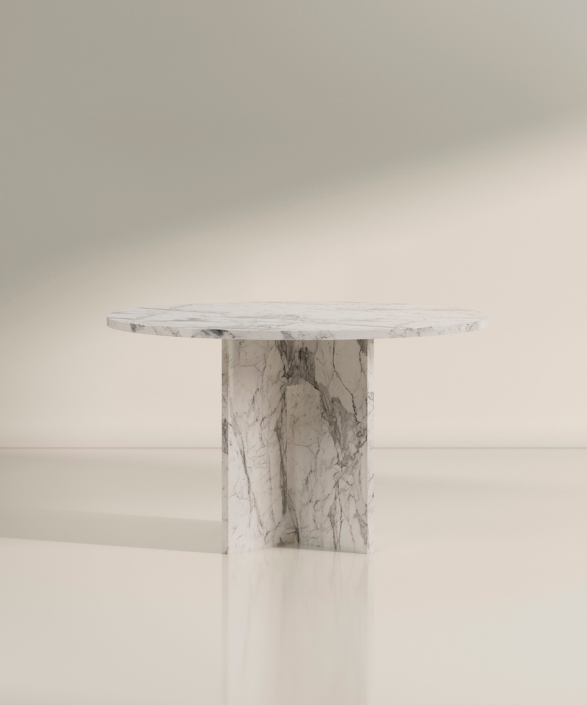 Segment Round Dining Table