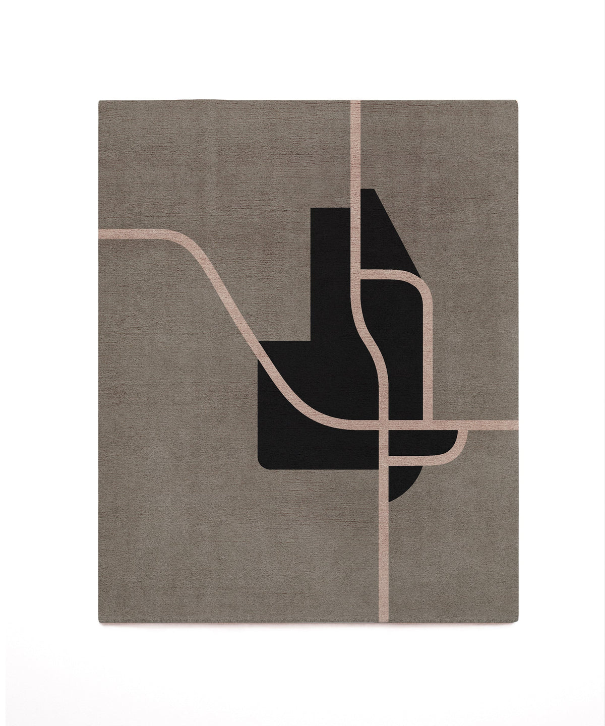 Abstract Composition 03 Area Rug - Sample