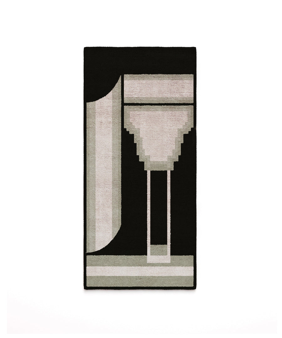 Abstract Composition 07 Area Rug - Sample
