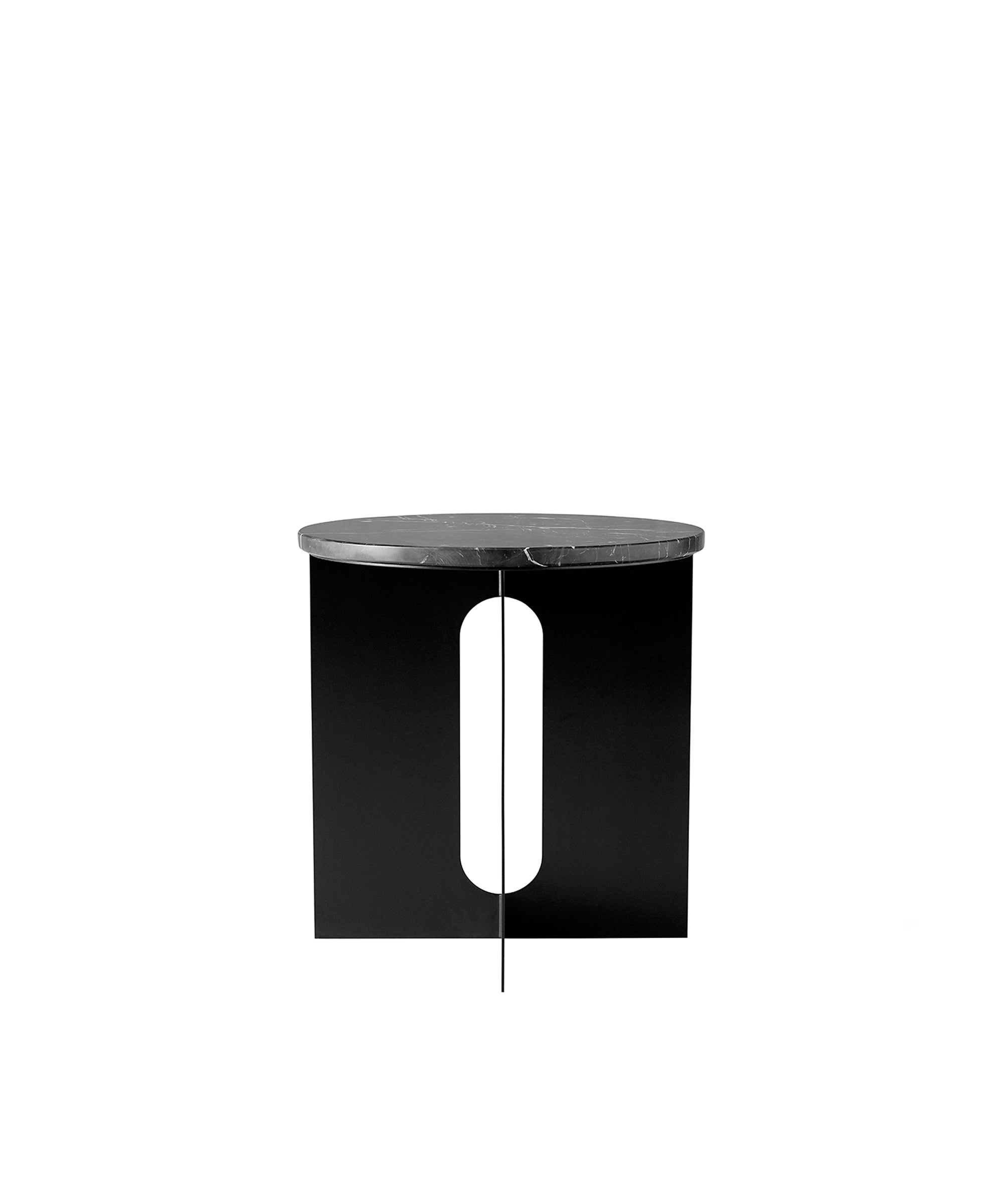 Androgyne Side Table, Steel Base
