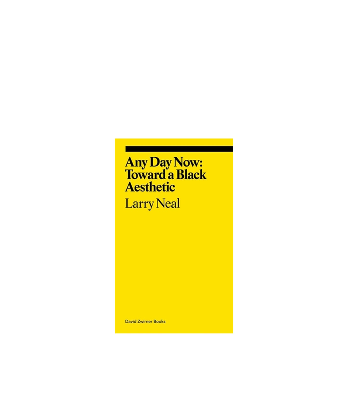 Any Day Now: Toward a Black Aesthetic