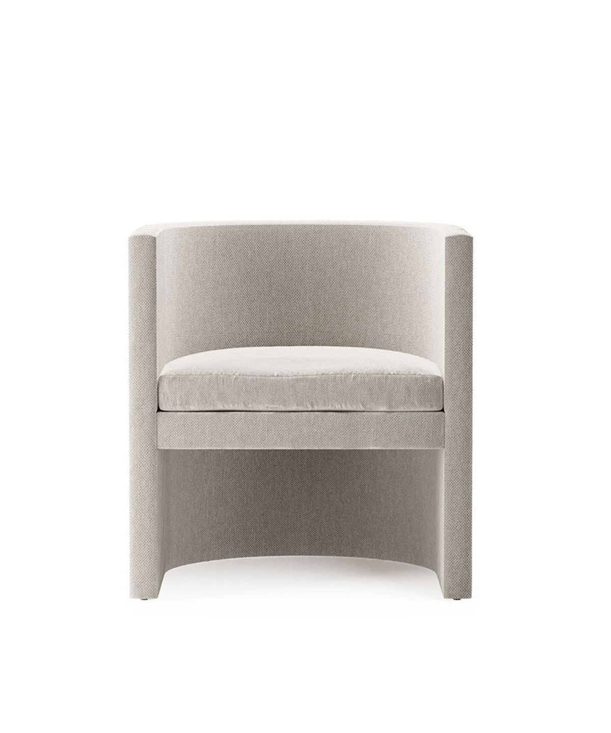 Arc Armchair - Ivory Boucle - Sample