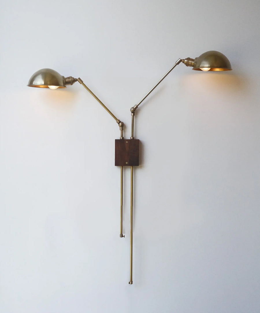 Atlas Double Sconce
