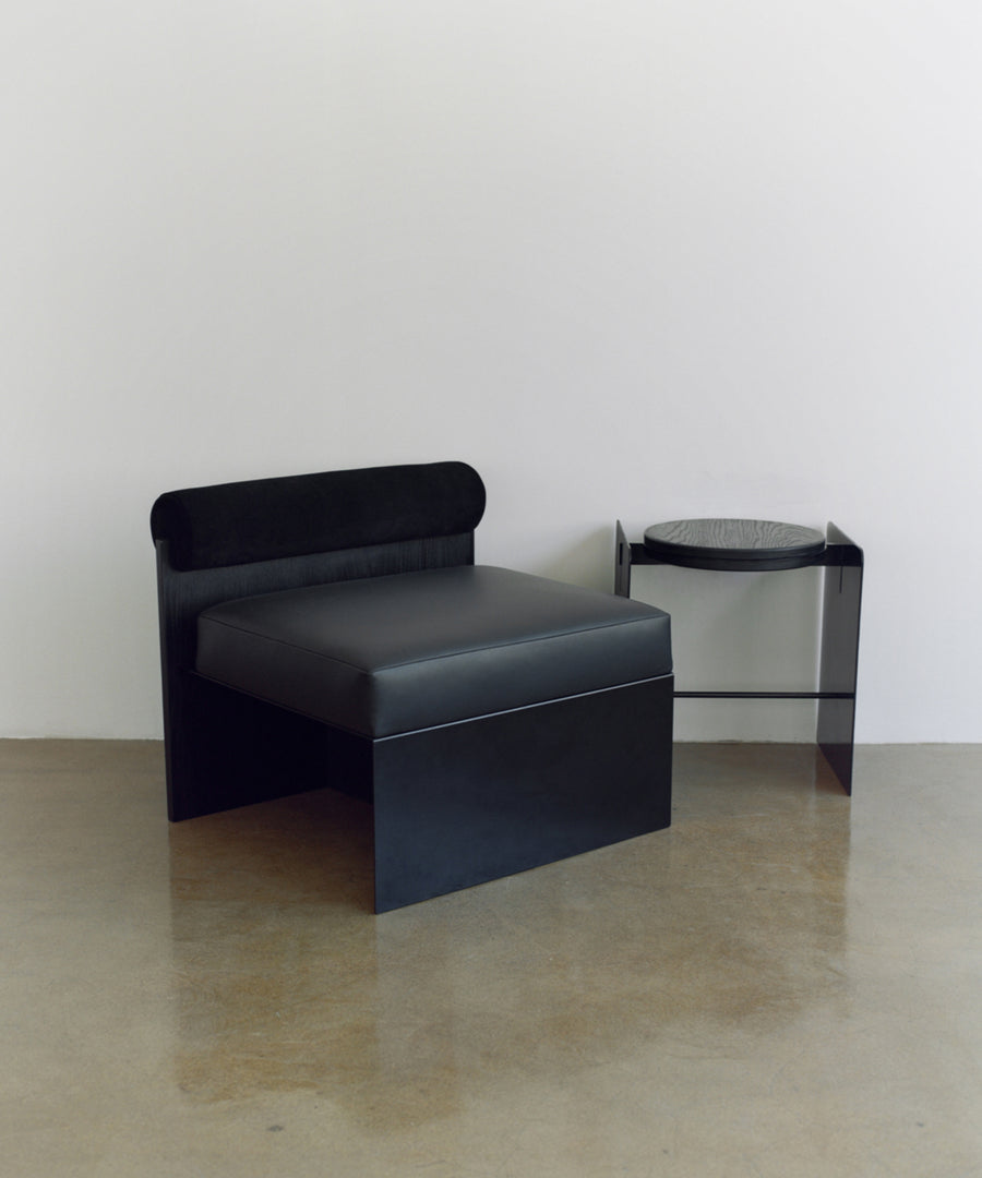 Building Blocks Stool Black