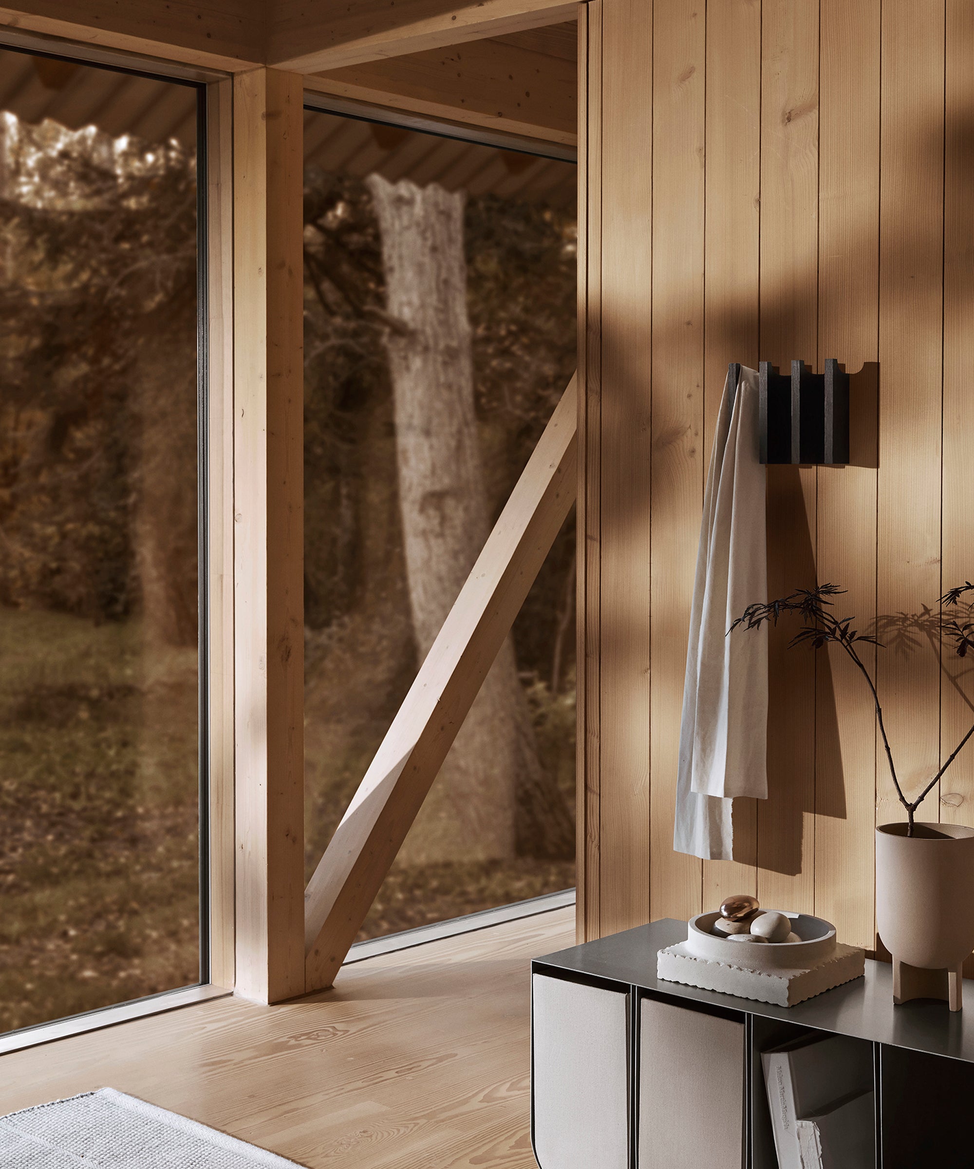 Column Coat Rack