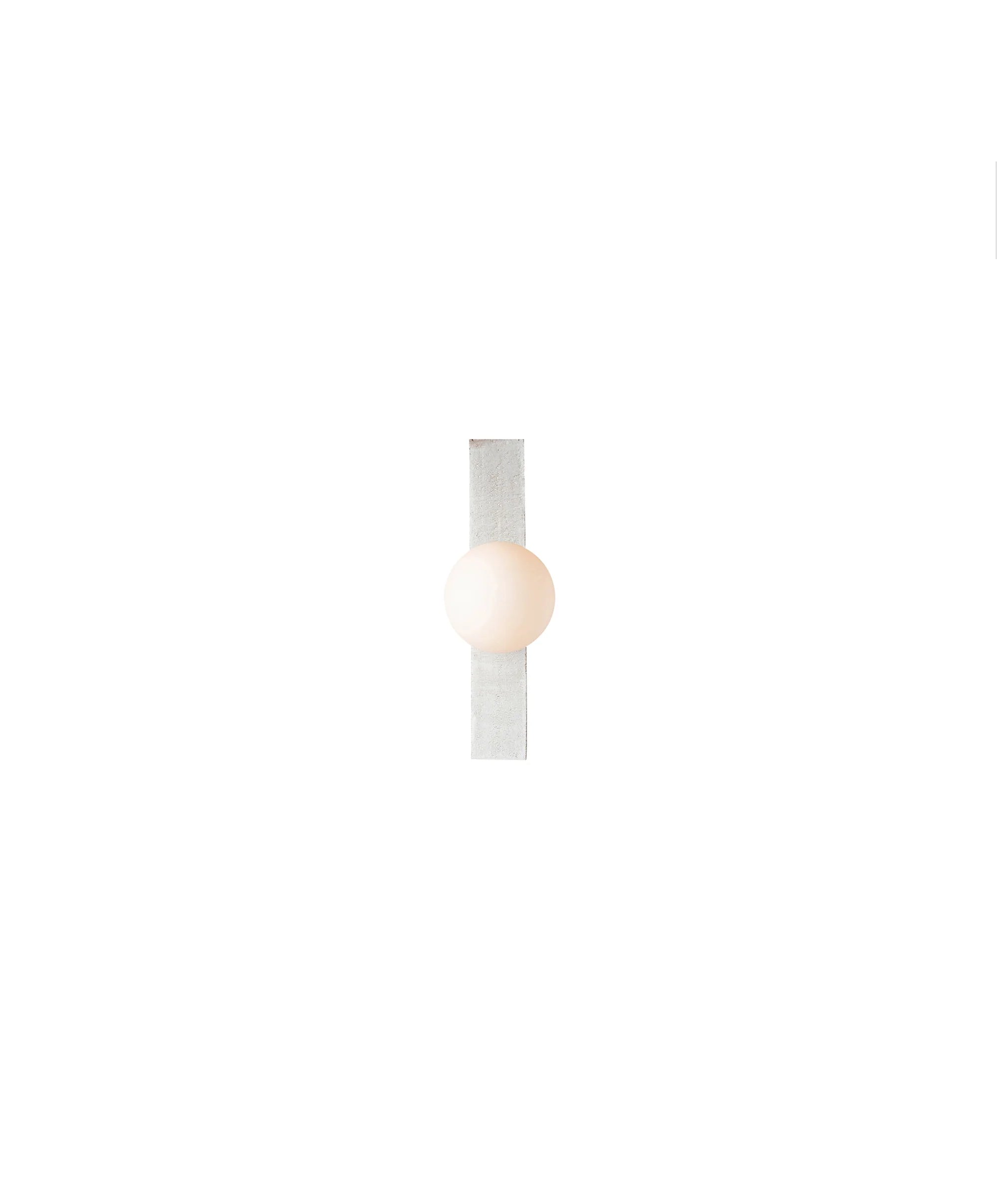 Conduit Linear Sconce - Low / Whitewash - Sample