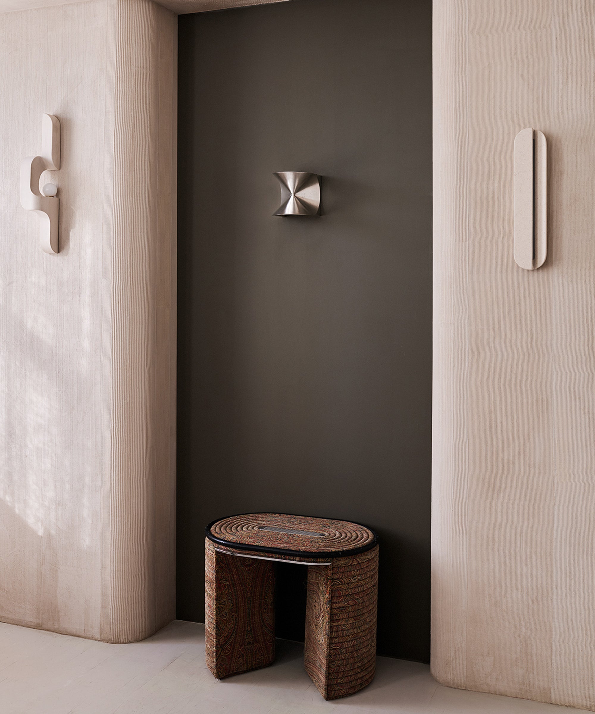 Cono Silver Sconce
