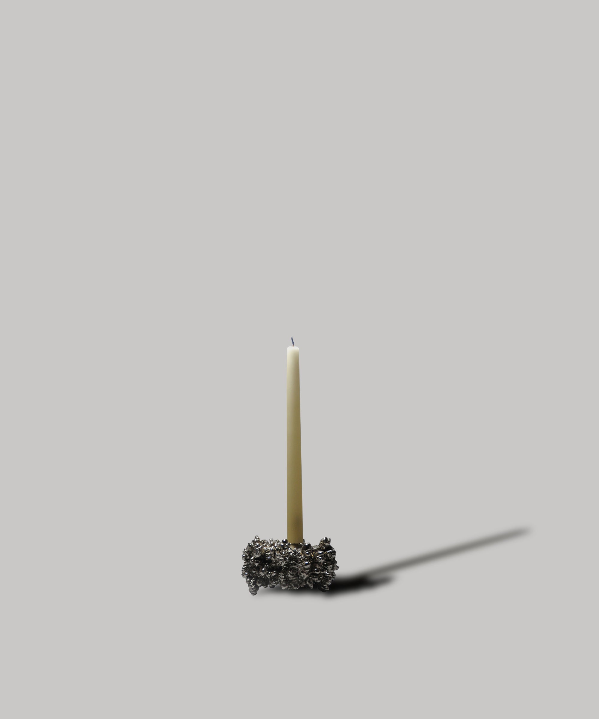 Fisherman Chrome Candle Holder
