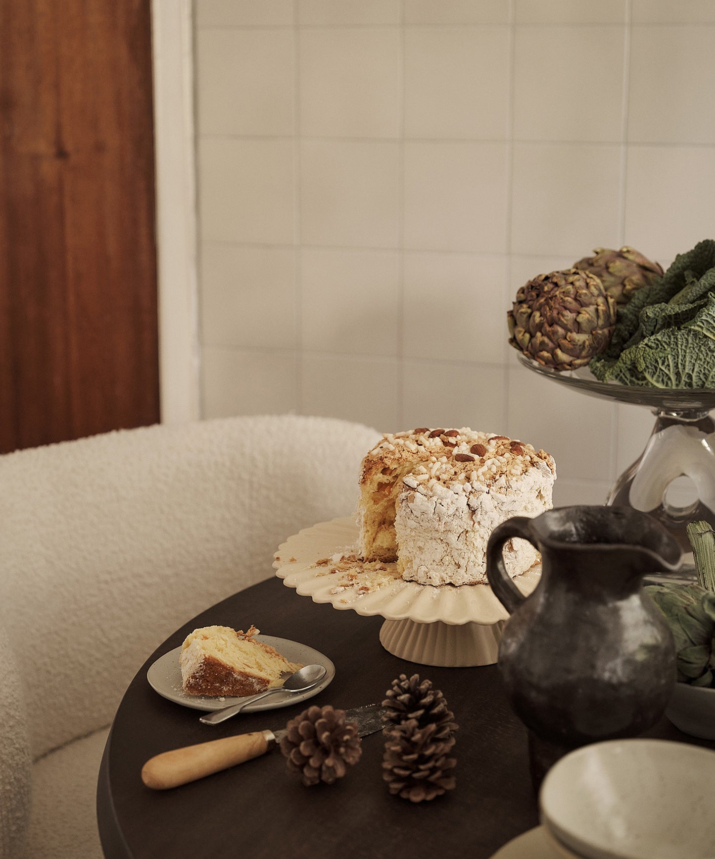 Fountain Cake Stand