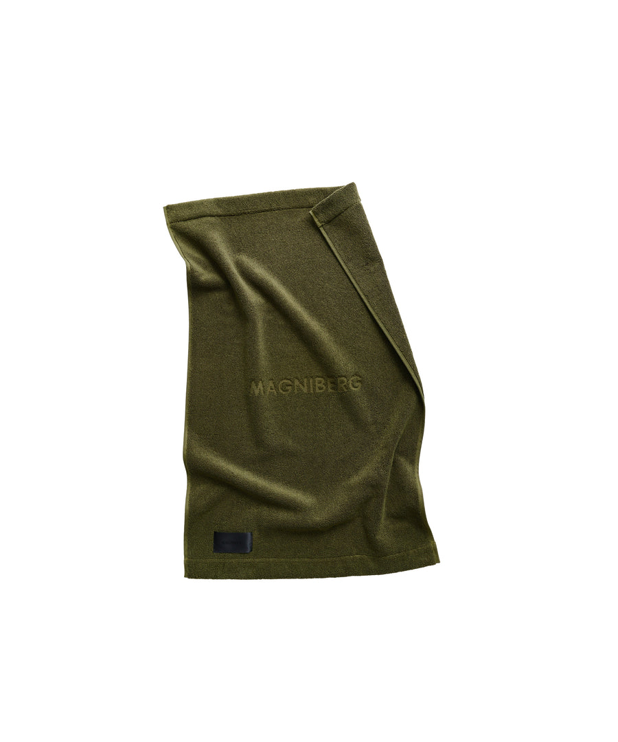 Gelato Hand Towel, Olive Green