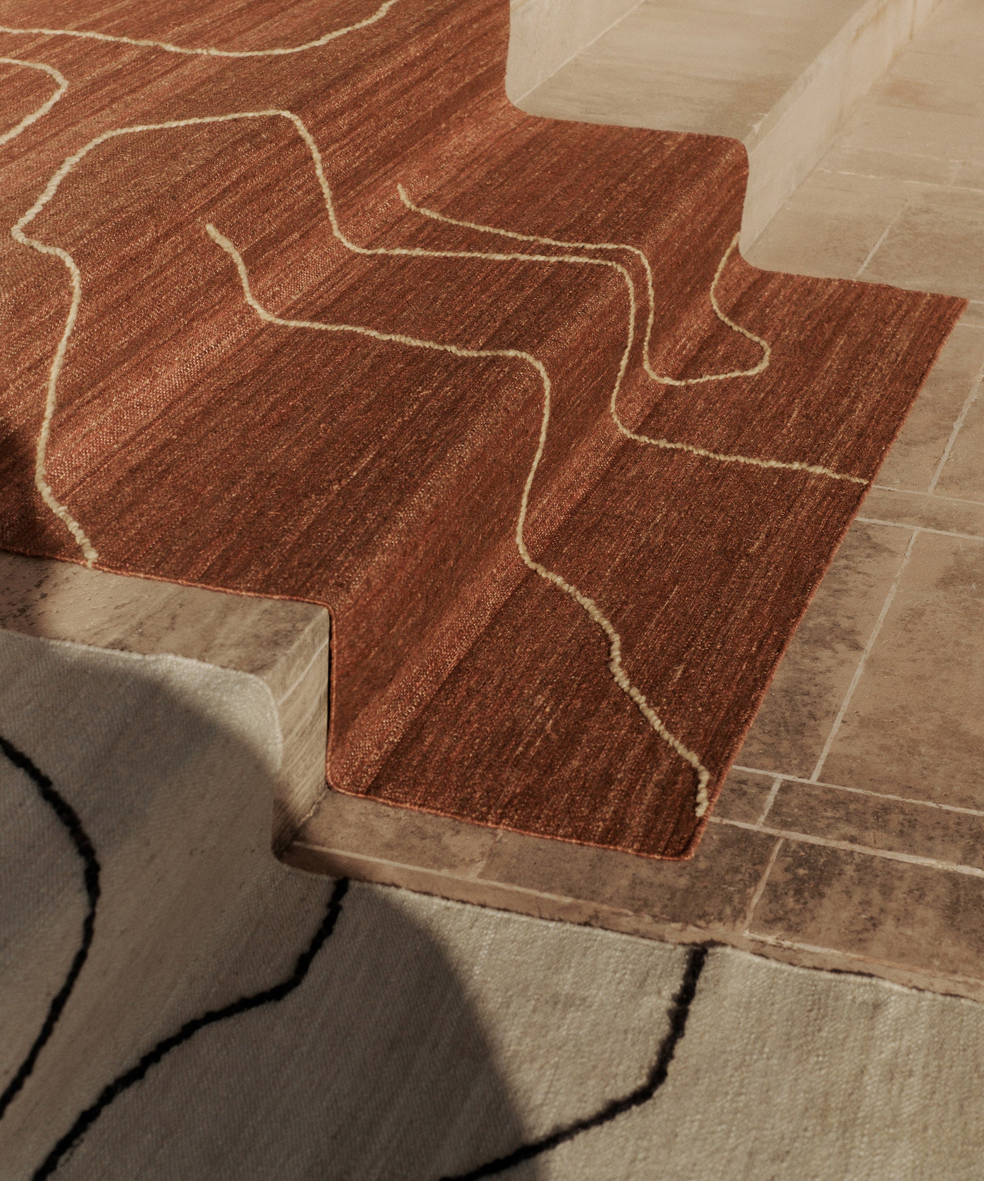 Gesso Jute Rug