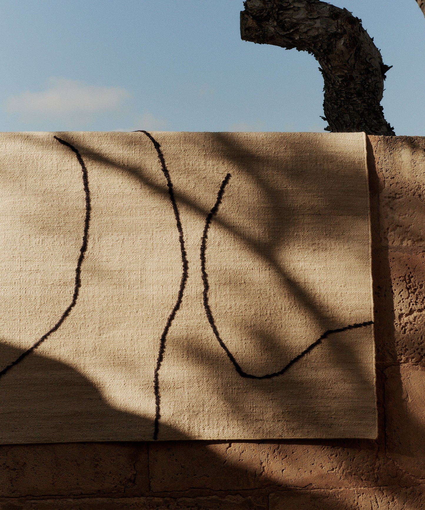 Gesso Jute Rug