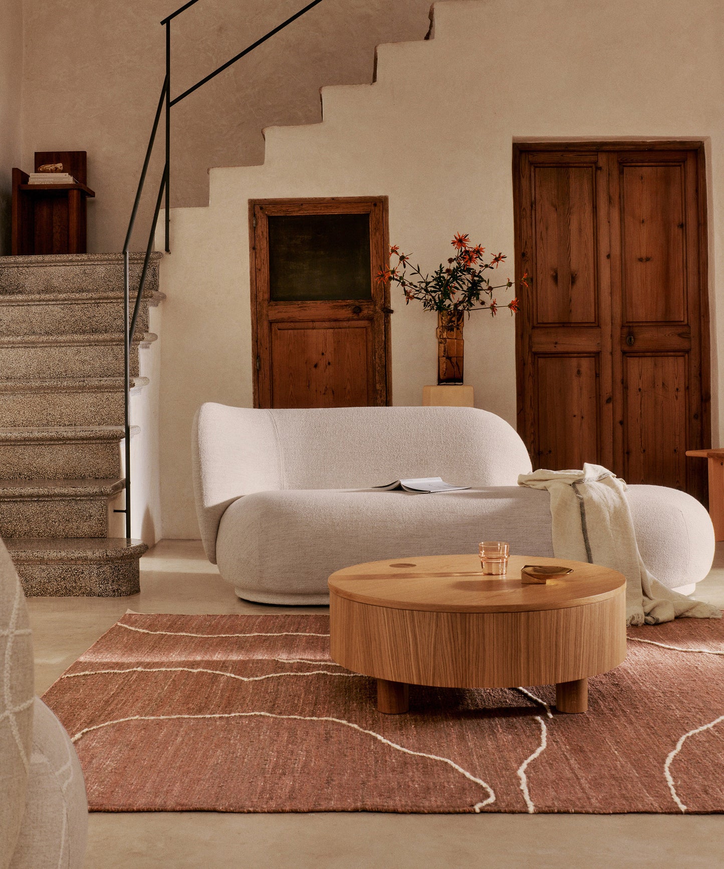 Gesso Jute Rug