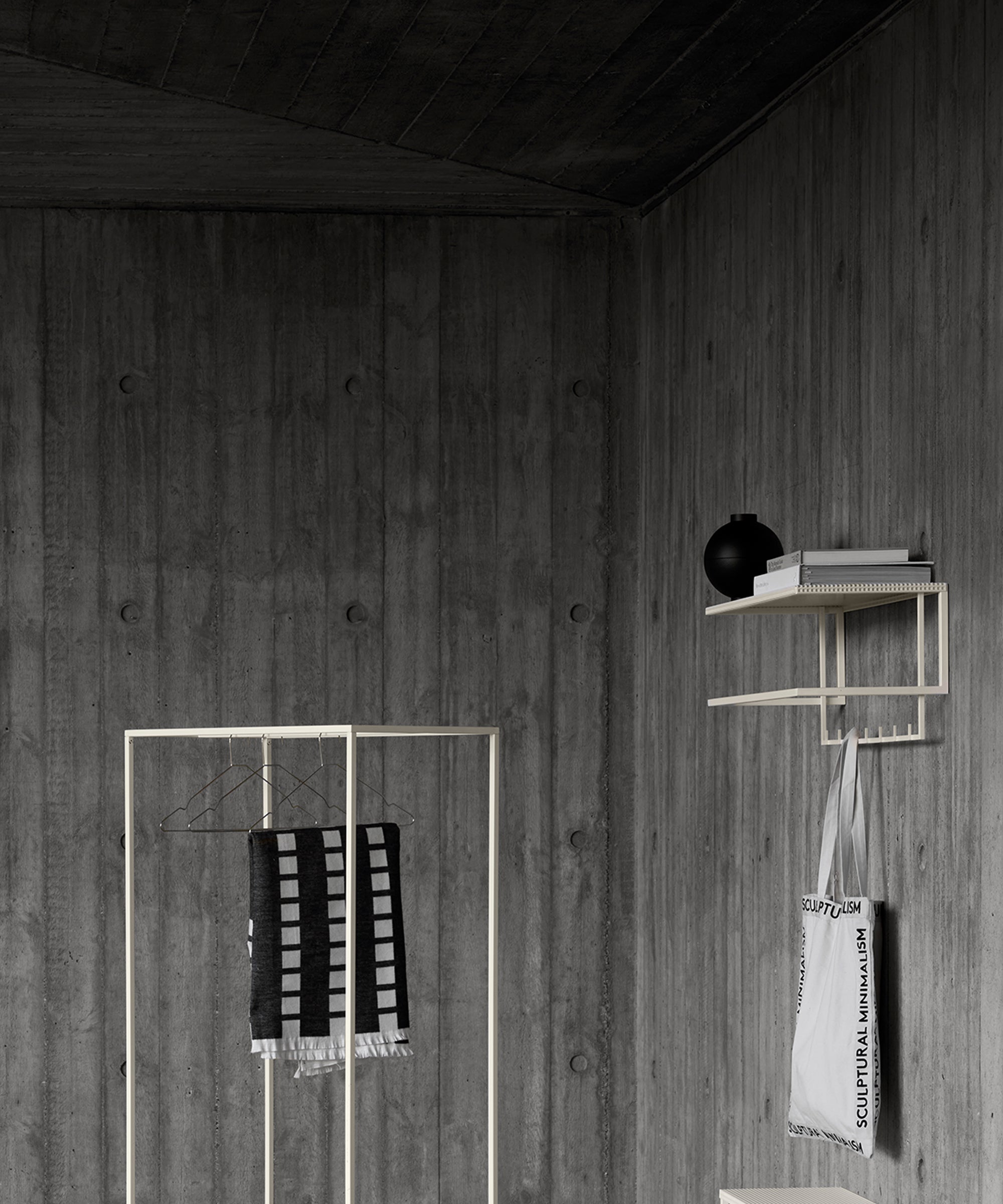 Grid Coat Hanger
