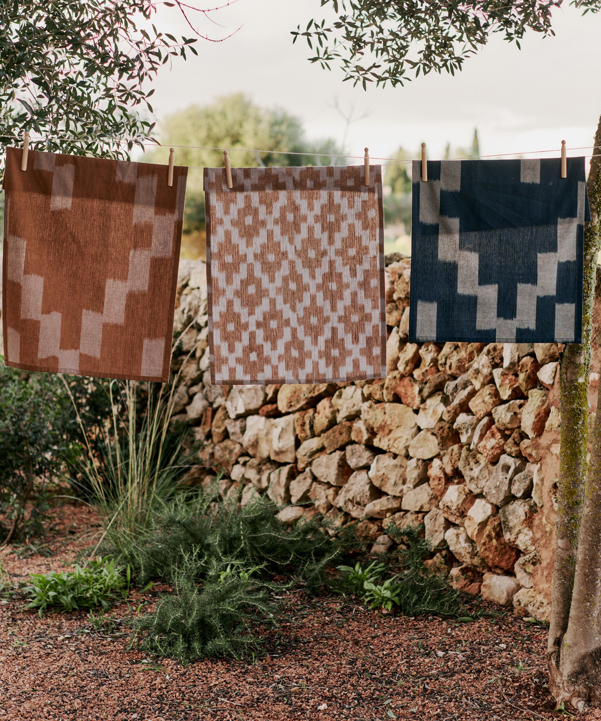 Ikat Tea Towel