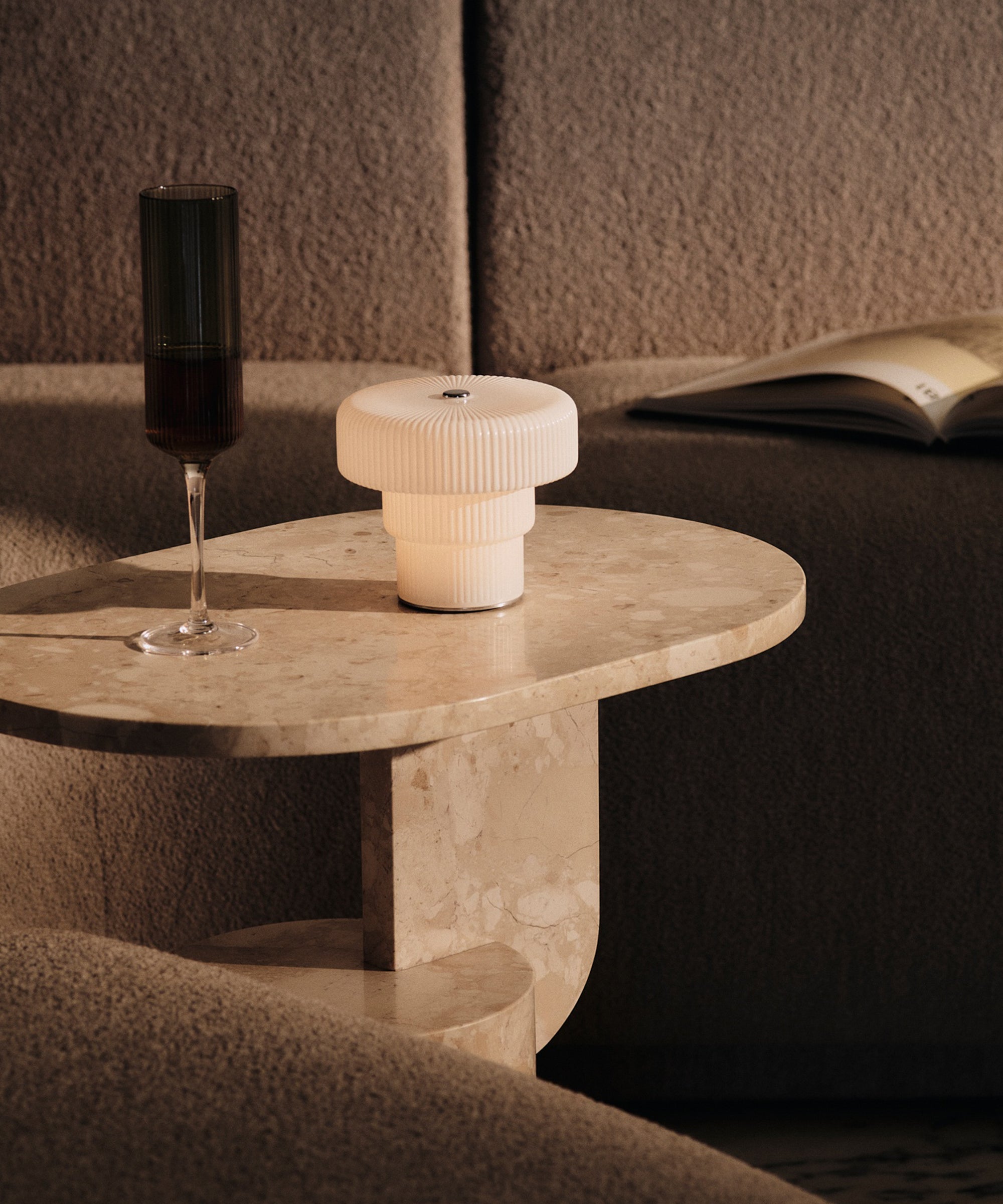 Insert Side Table Stone