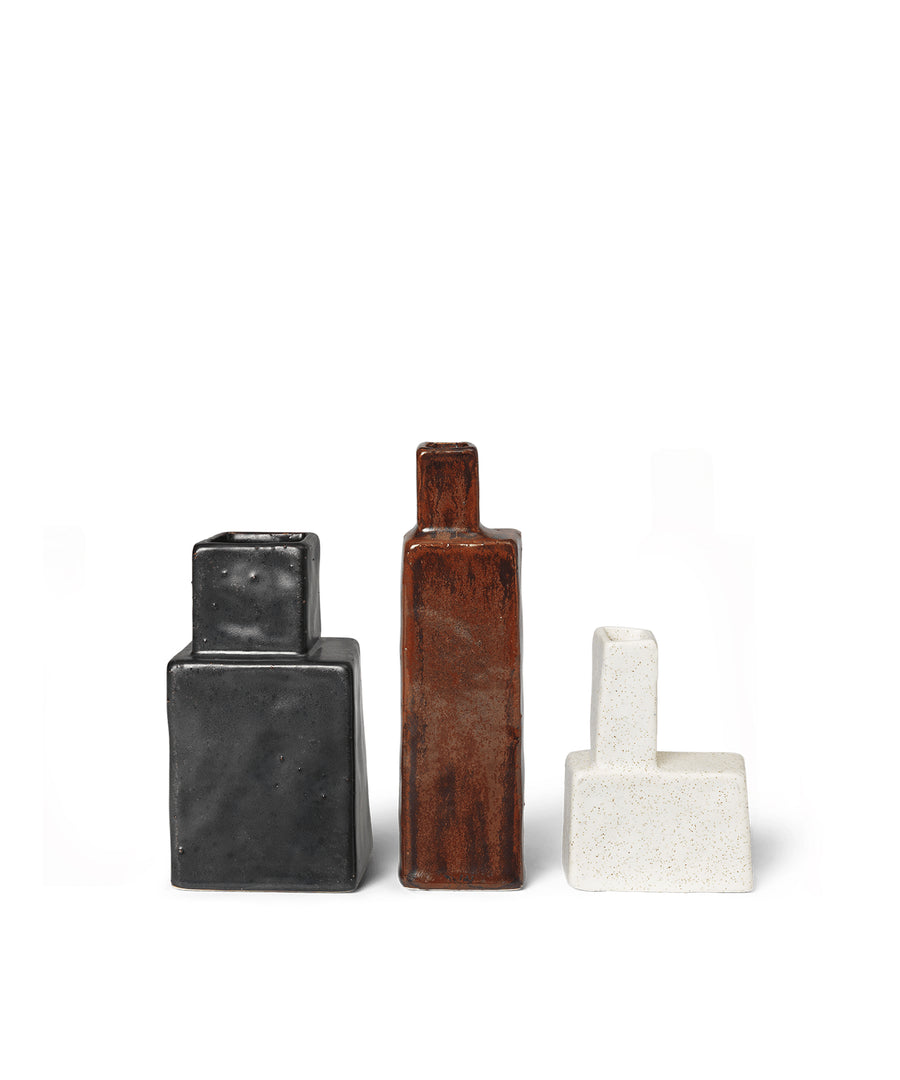 Koa Vases, Set of 3