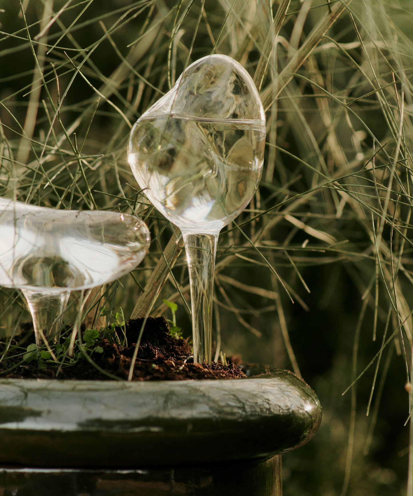 Mercury Water Globes, Set of 2