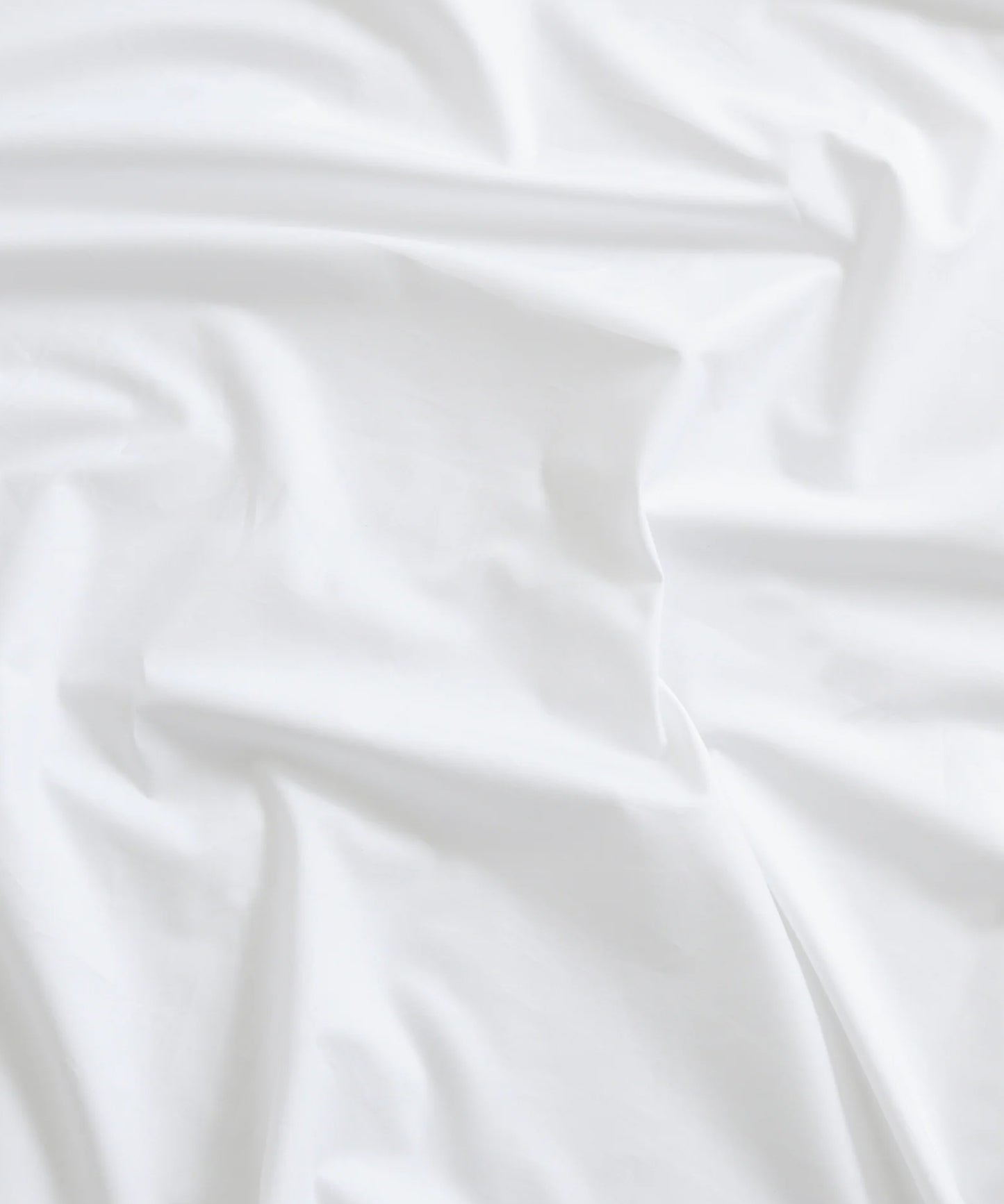 Mother Fitted Sheet, White Poplin