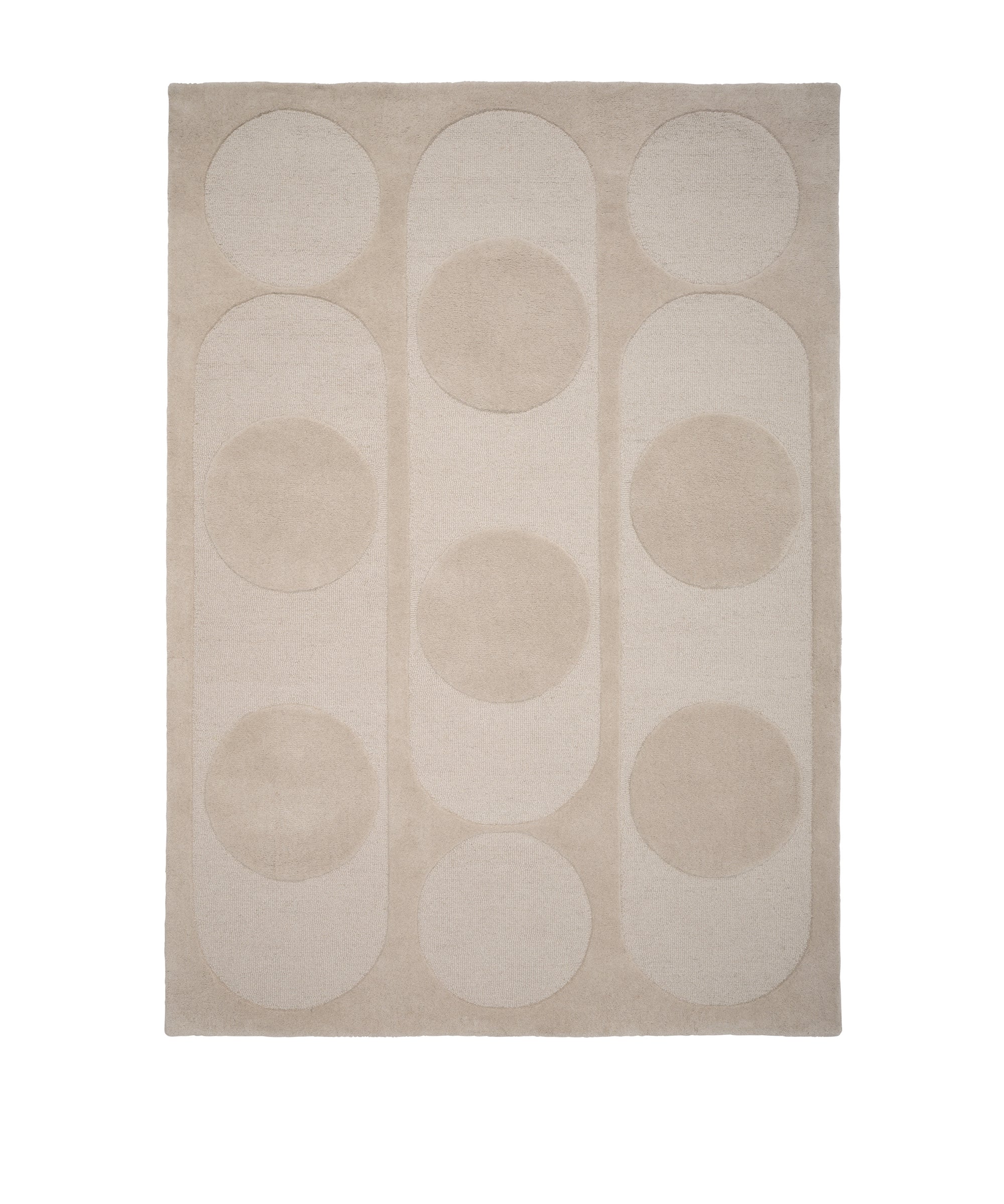 Orb Alliance Rug in Chalk