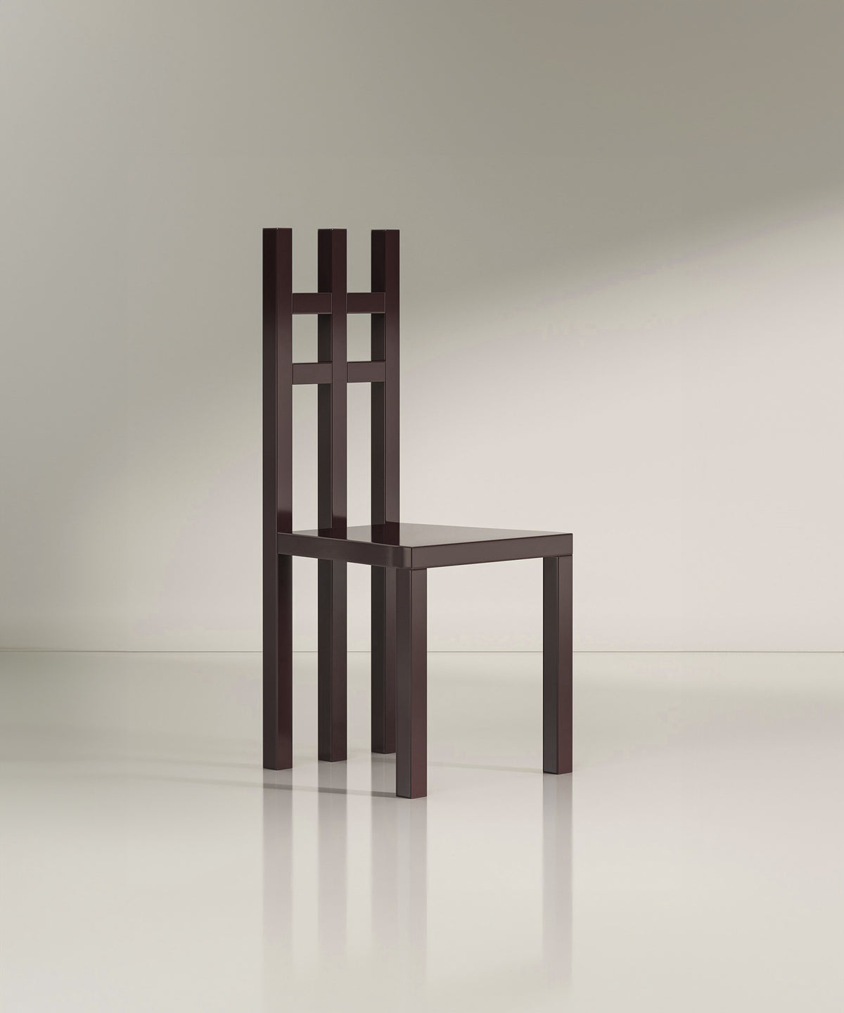 Practice Dining Chair - Solid Oak - Ebony Stain - Sample