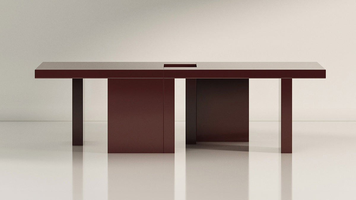 Practice Dining Table - Sage & Off-White - Sample