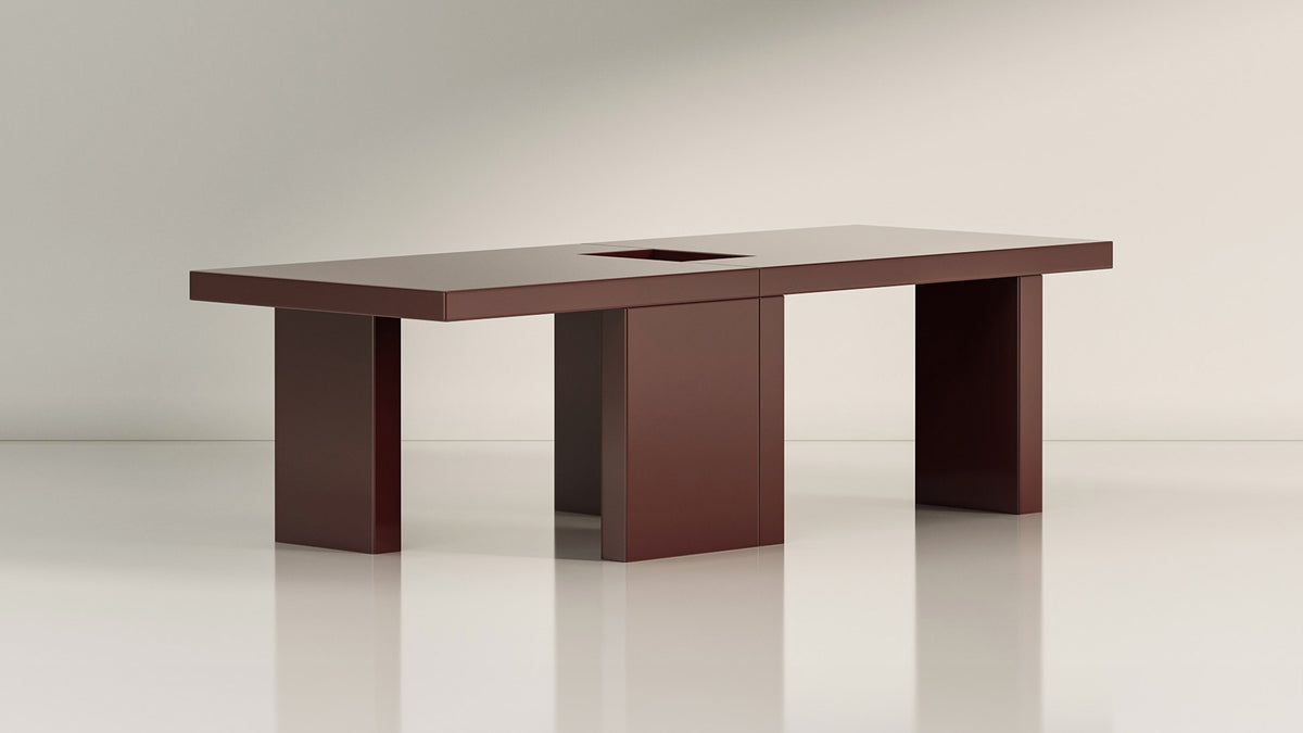 Practice Dining Table - Sage & Off-White - Sample