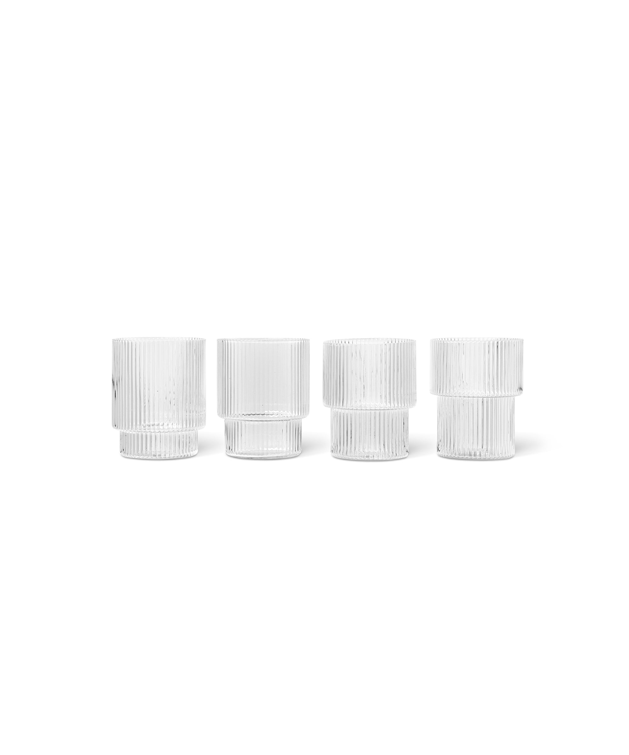 Ripple Glasses, Set of 4