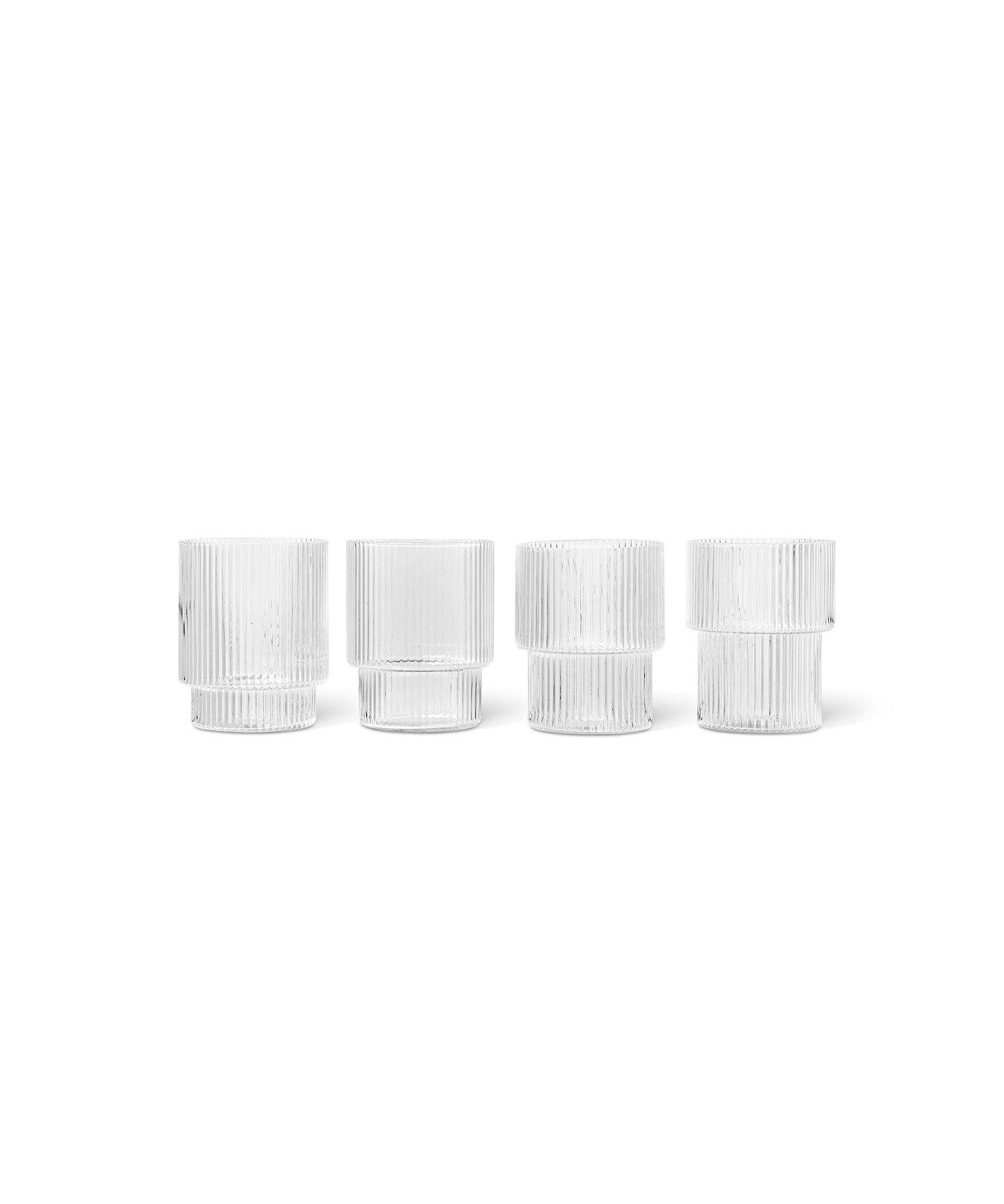 Ripple Glasses, Set of 4