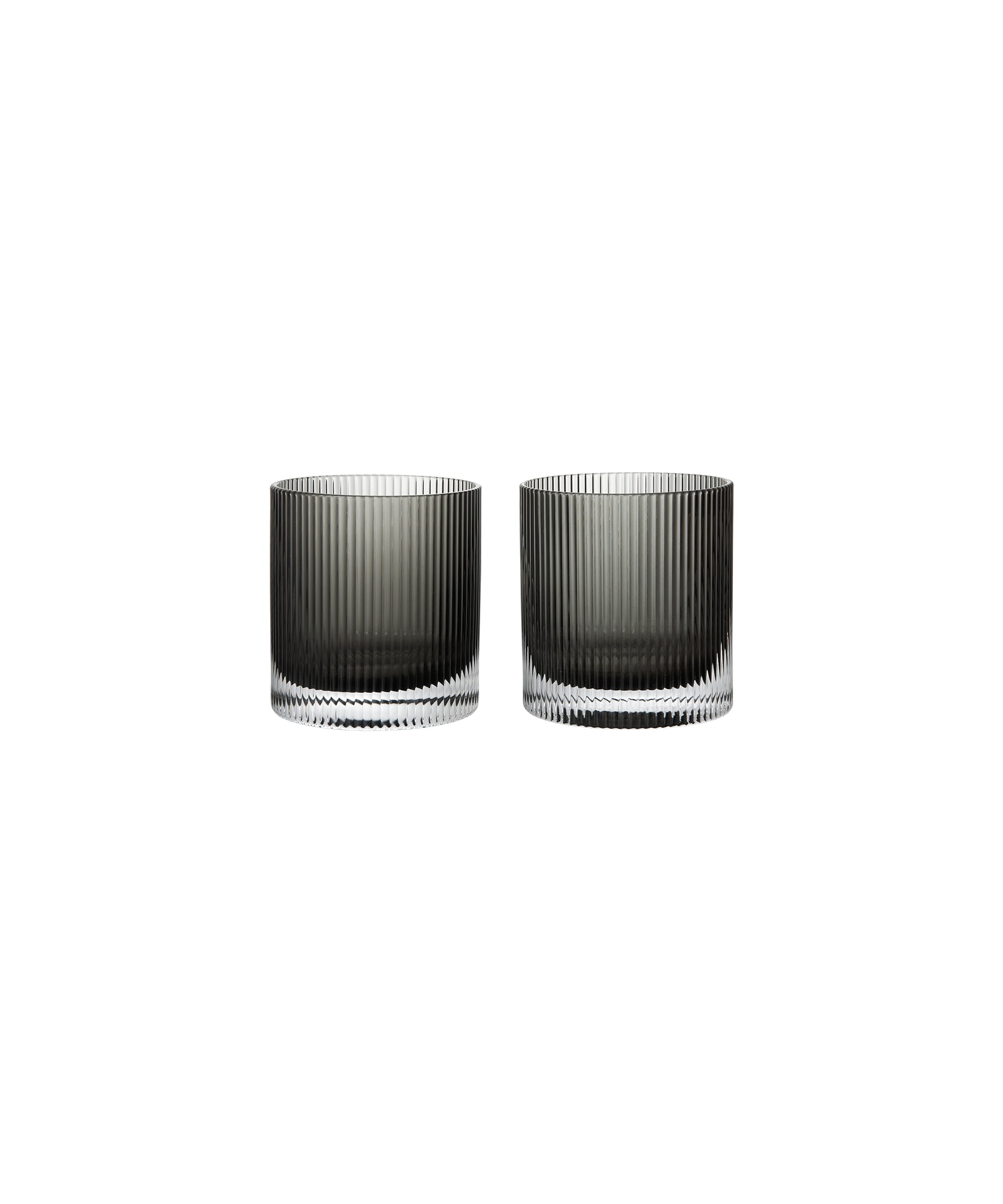 Ripple Tumbler Glasses, Set of 2