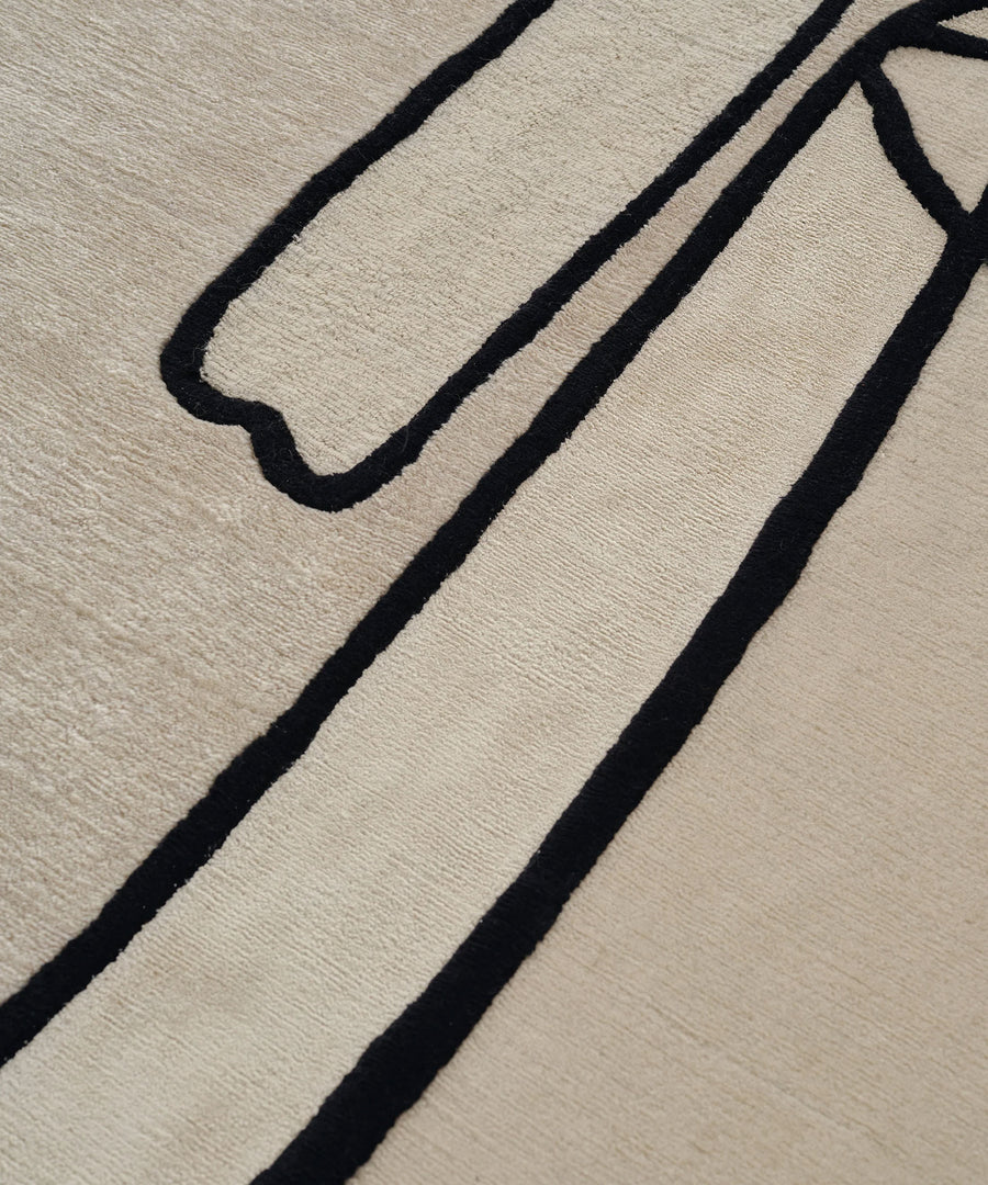Slanted Self Rug