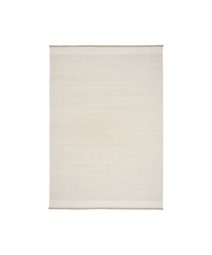 Stratum Echo Rug in White