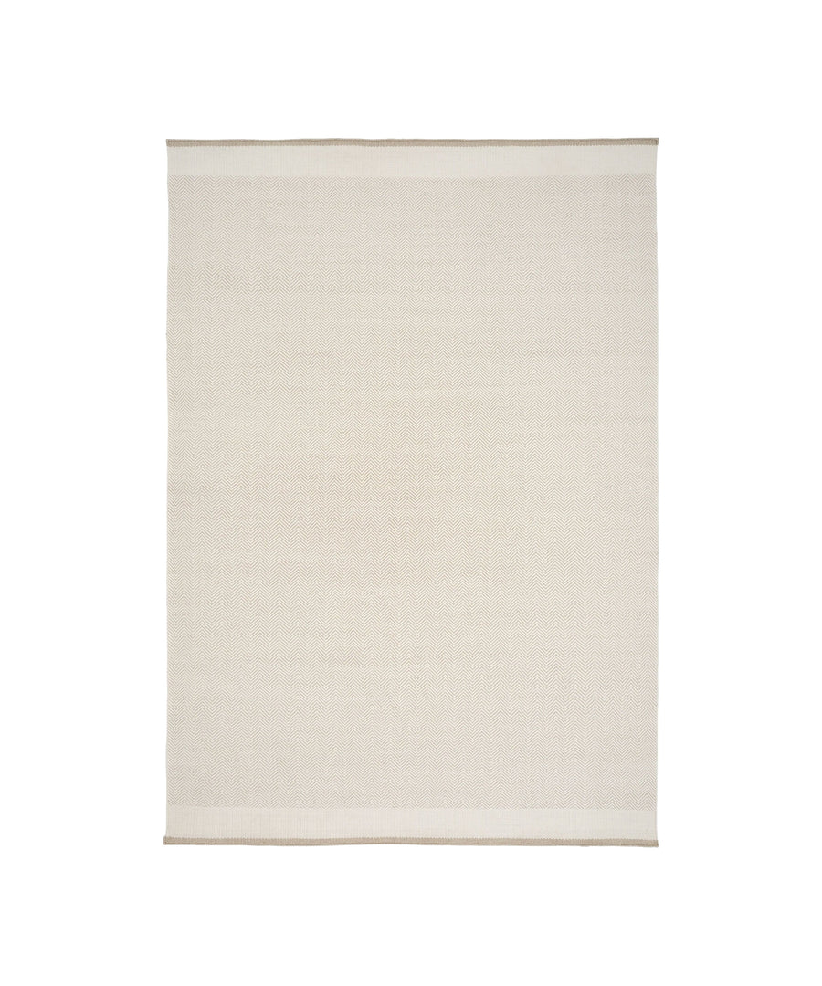 Stratum Echo Rug in White