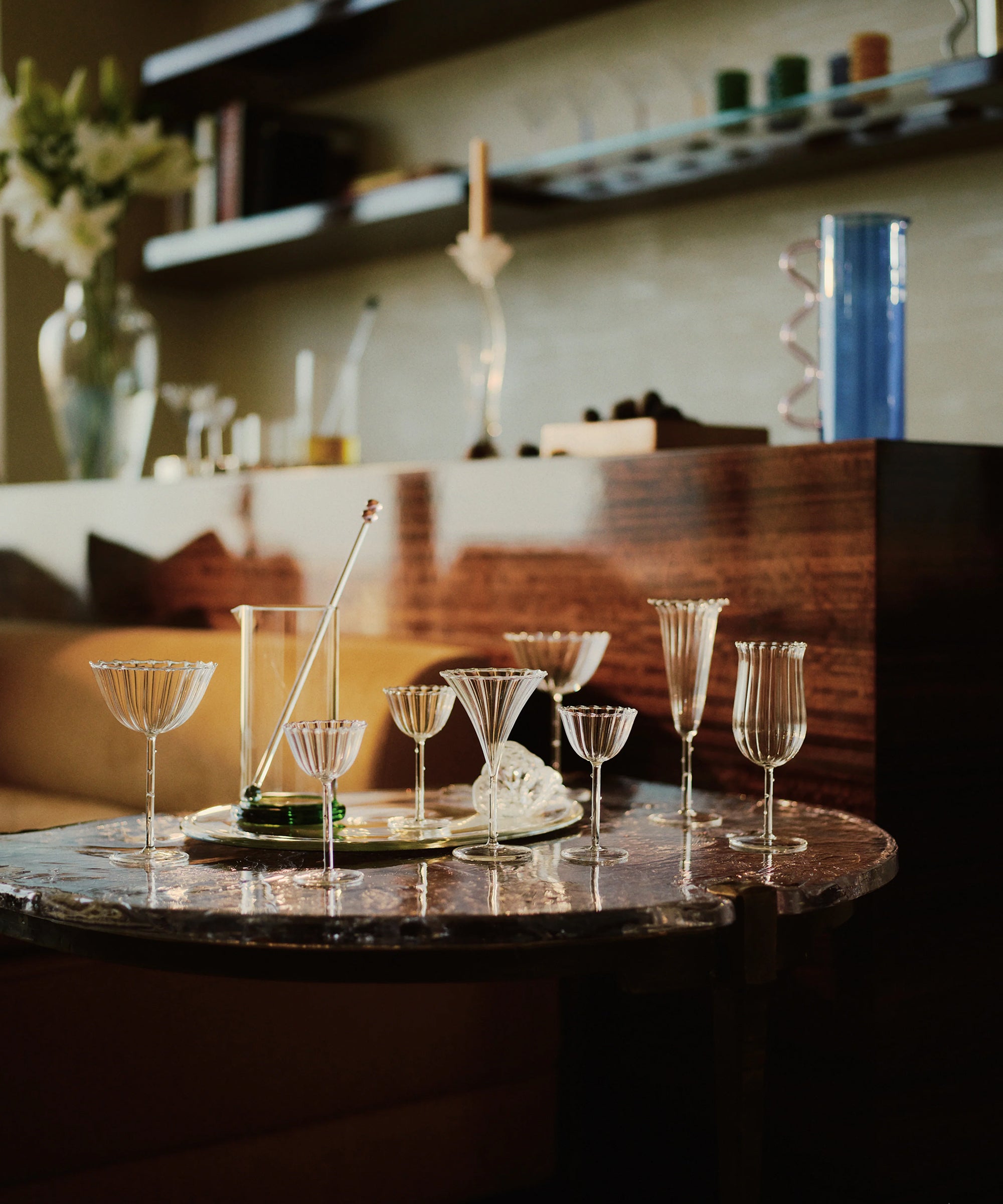 Trumpet Aperitif Glass, Set of 4