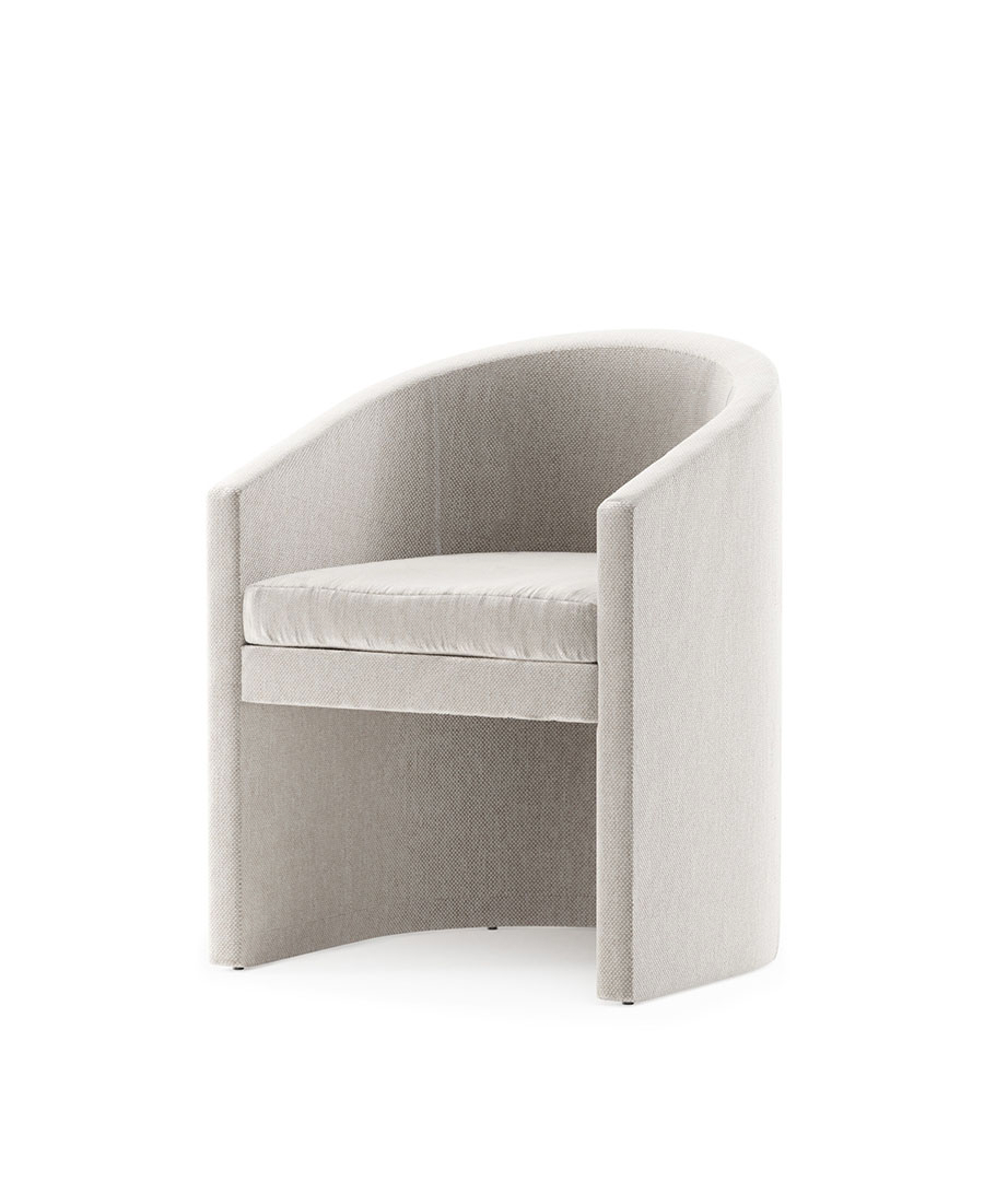 Arc Dining or Desk Chair - Taupe - Sample