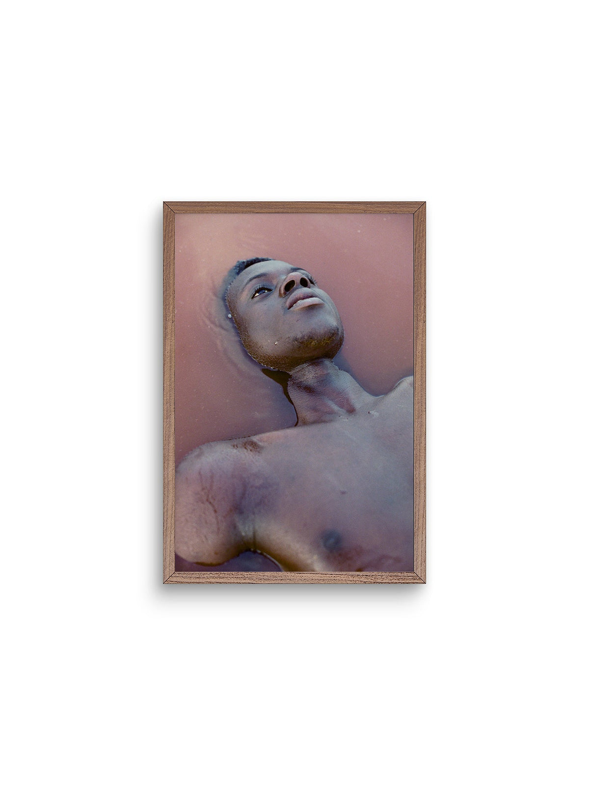 Lac Rose, #4 by Denisse Ariana Perez - Gallery Walnut - 16" x 24" - Sample