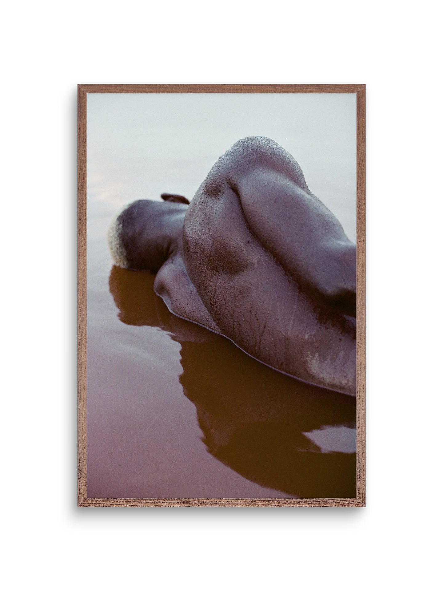 Lac Rose, #6 by Denisse Ariana Perez - Gallery Walnut - 16" x 24" - Sample