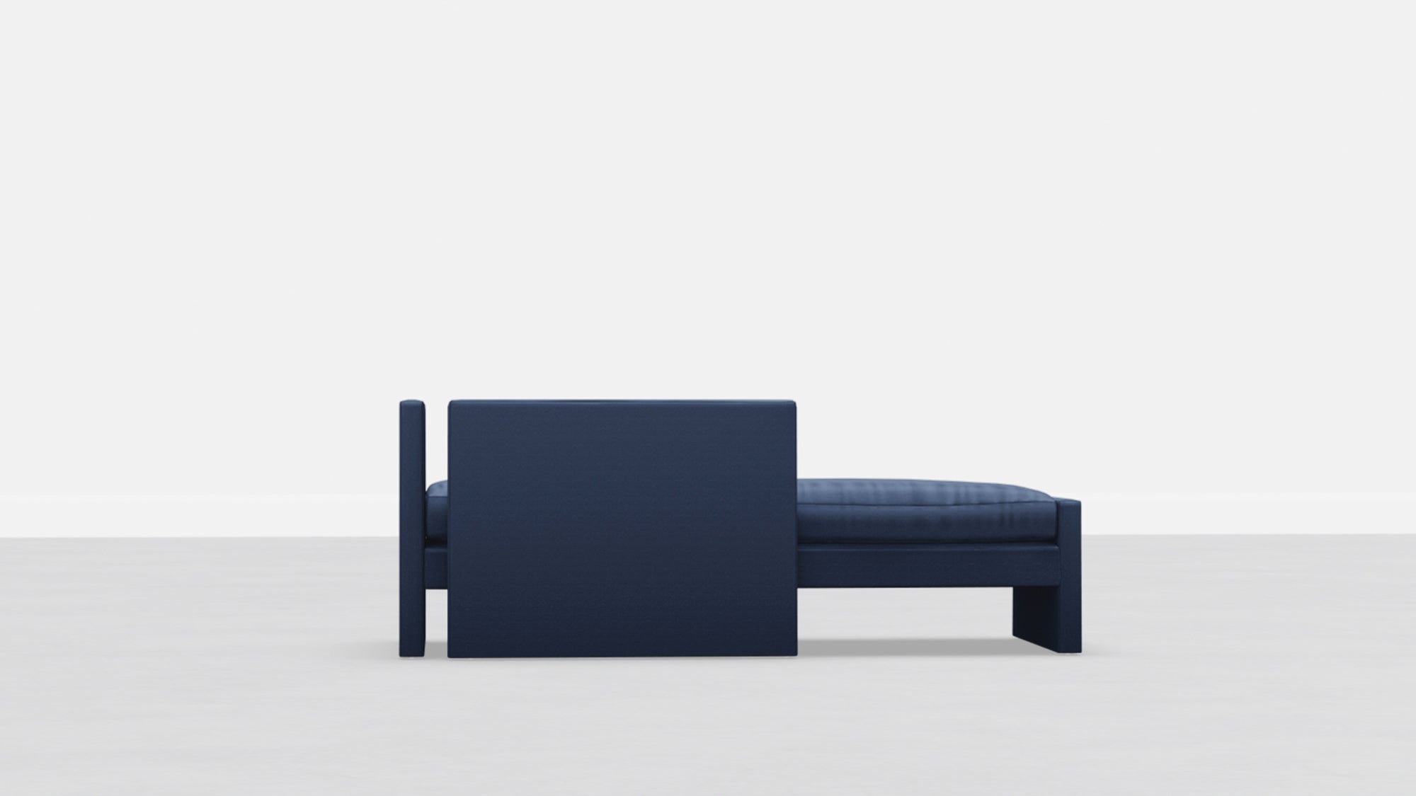Segment Chaise - Blue - Right-Facing - Sample