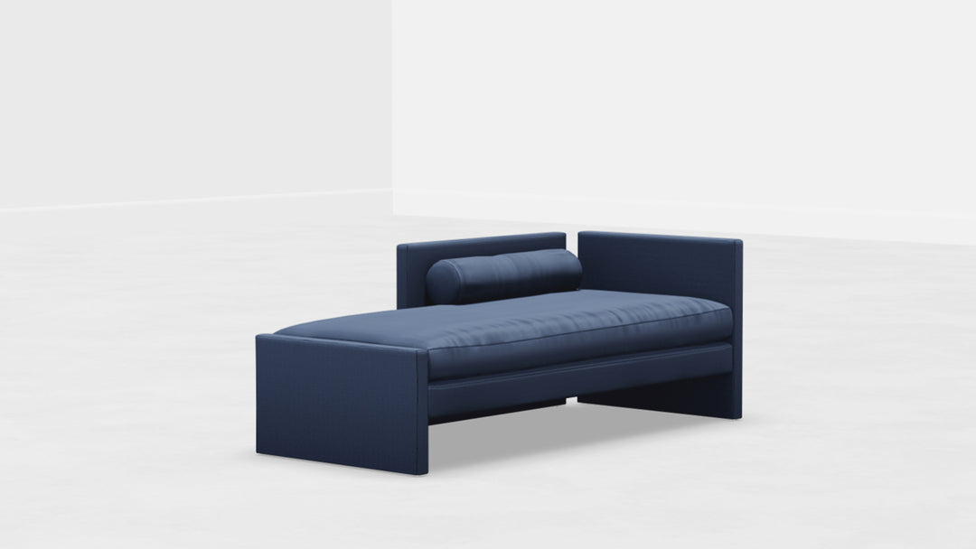 Segment Chaise - Blue - Right-Facing - Sample
