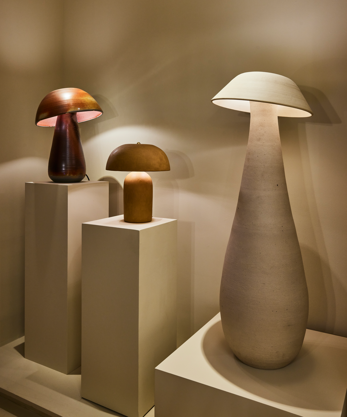Tera Lamp - Terracotta - Medium - Sample