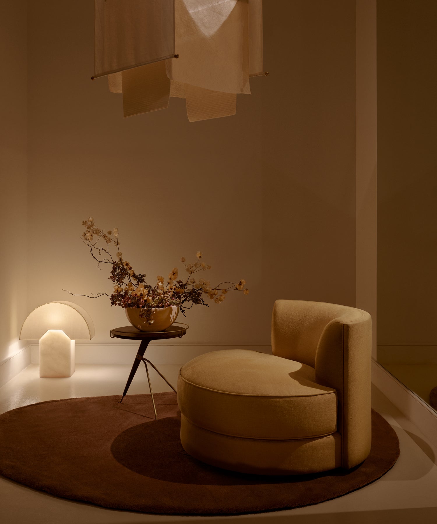 Maura Swivel Armchair