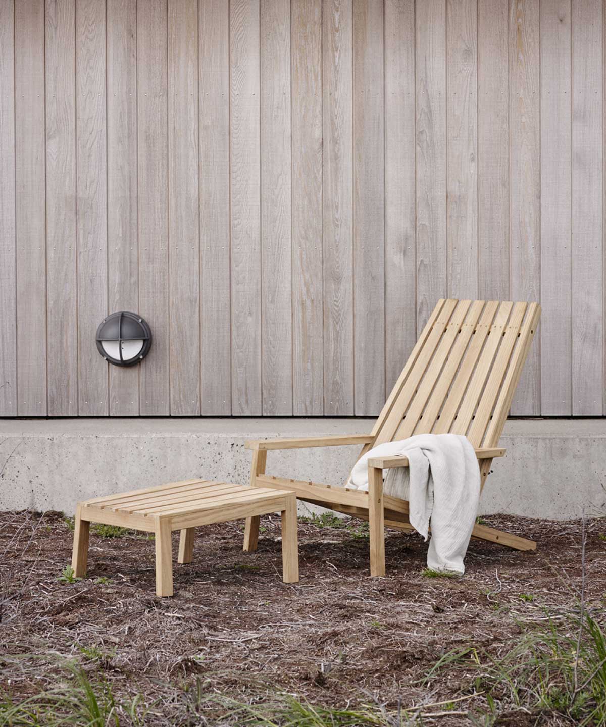 Between Lines Deck Chair