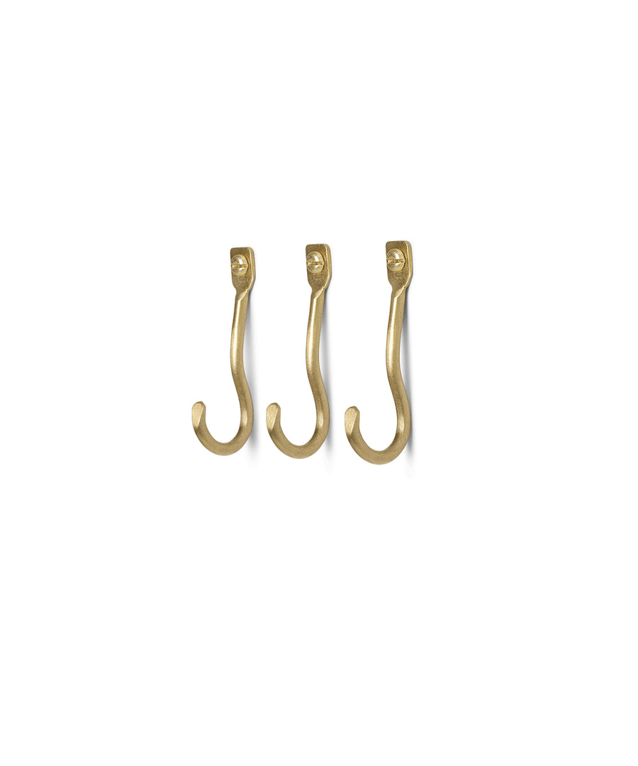 Curvature Hooks, Set of 3